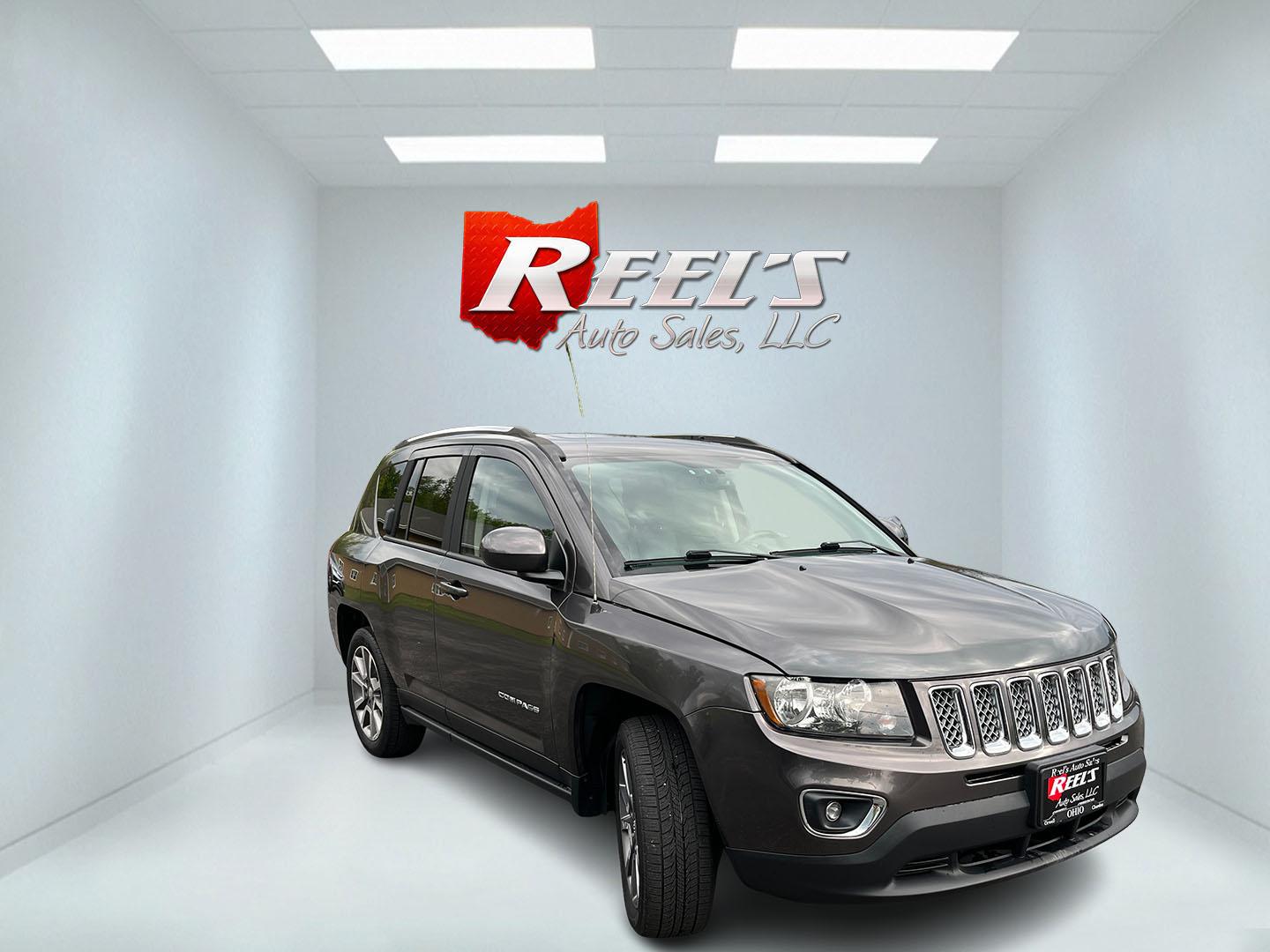2016 Gray /Black Jeep Compass High Altitude 4WD (1C4NJDEB2GD) with an 2.4L I4 DOHC 16V engine, Automatic transmission, located at 11115 Chardon Rd. , Chardon, OH, 44024, (440) 214-9705, 41.580246, -81.241943 - 2016 Jeep Compass High Altitude 4WD – Premium Leather, Sunroof, and All-Weather Capability! This 2016 Jeep Compass High Altitude 4WD is a sharp, well-equipped compact SUV that offers upscale comfort with real Jeep capability. Powered by a reliable 2.4L I4 engine paired with a smooth 6-speed autom - Photo#2