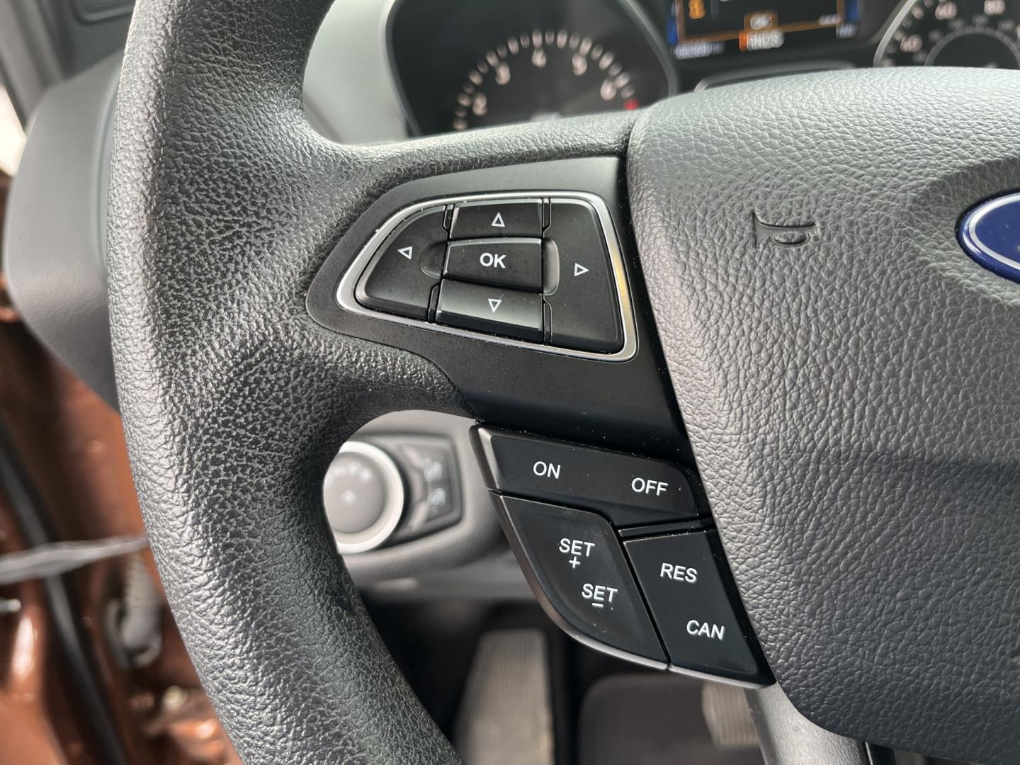 2017 Orange /Black Ford Escape S FWD (1FMCU0F7XHU) with an 2.5L I4 DOHC 16V engine, Automatic transmission, located at 11115 Chardon Rd. , Chardon, OH, 44024, (440) 214-9705, 41.580246, -81.241943 - Photo#19