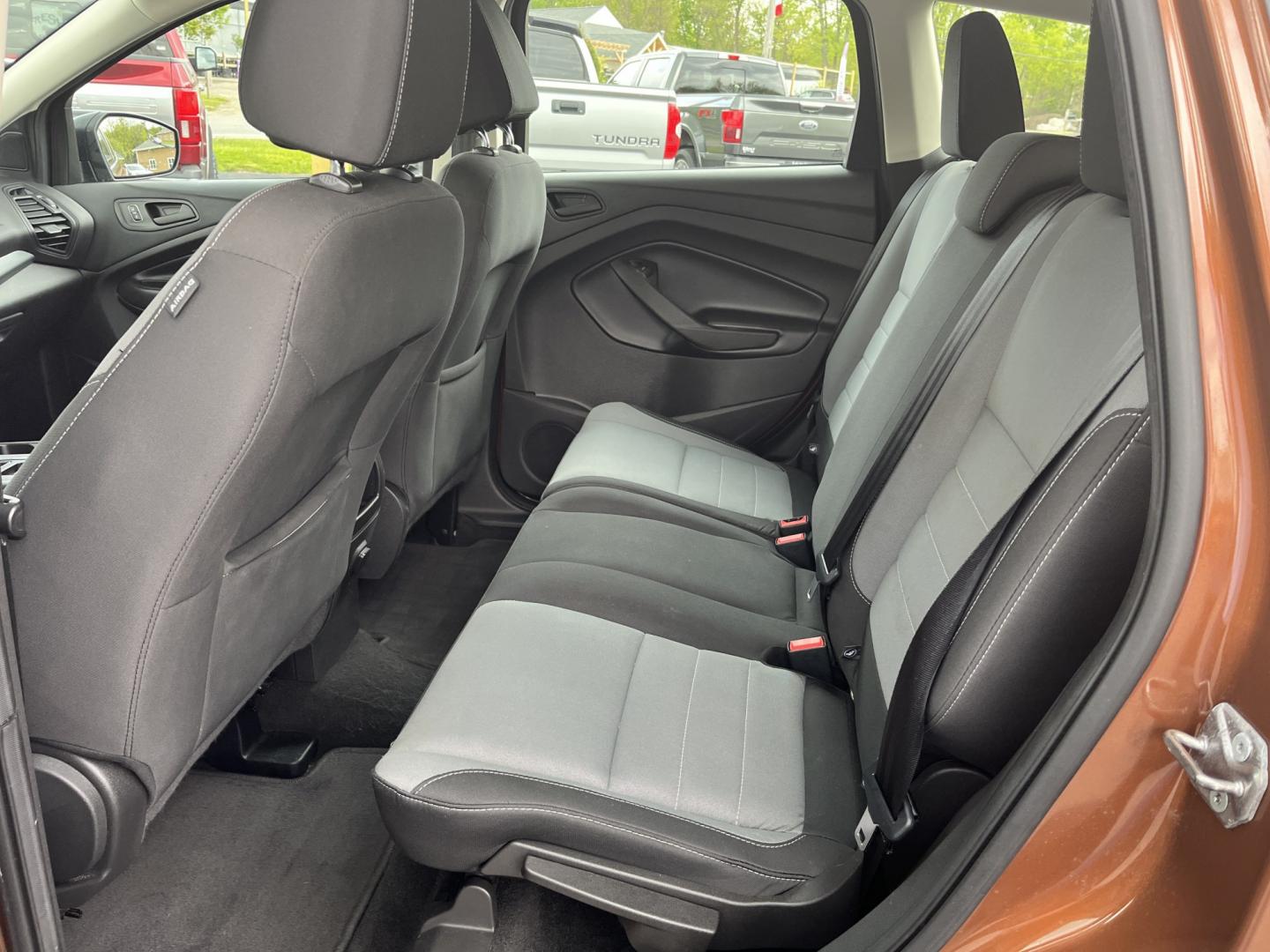 2017 Orange /Black Ford Escape S FWD (1FMCU0F7XHU) with an 2.5L I4 DOHC 16V engine, Automatic transmission, located at 11115 Chardon Rd. , Chardon, OH, 44024, (440) 214-9705, 41.580246, -81.241943 - Photo#29