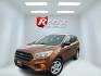 2017 Orange /Black Ford Escape S FWD (1FMCU0F7XHU) with an 2.5L I4 DOHC 16V engine, Automatic transmission, located at 11115 Chardon Rd. , Chardon, OH, 44024, (440) 214-9705, 41.580246, -81.241943 - Photo#0