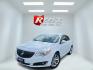 2016 White /Black Buick Regal Turbo FWD (2G4GK5EX1G9) with an 2.0L I4 DOHC 16V TURBO engine, Automatic transmission, located at 547 E. Main St., Orwell, OH, 44076, (440) 437-5893, 41.535435, -80.847855 - 2016 Buick Regal Turbo – Sporty Luxury Sedan with Turbo Power and Premium Comfort! This 2016 Buick Regal Turbo is a refined and fun-to-drive midsize sedan that offers a great blend of performance, luxury, and efficiency. Powered by a responsive 2.0L Turbocharged EcoTec I4 engine paired with a smo - Photo#0