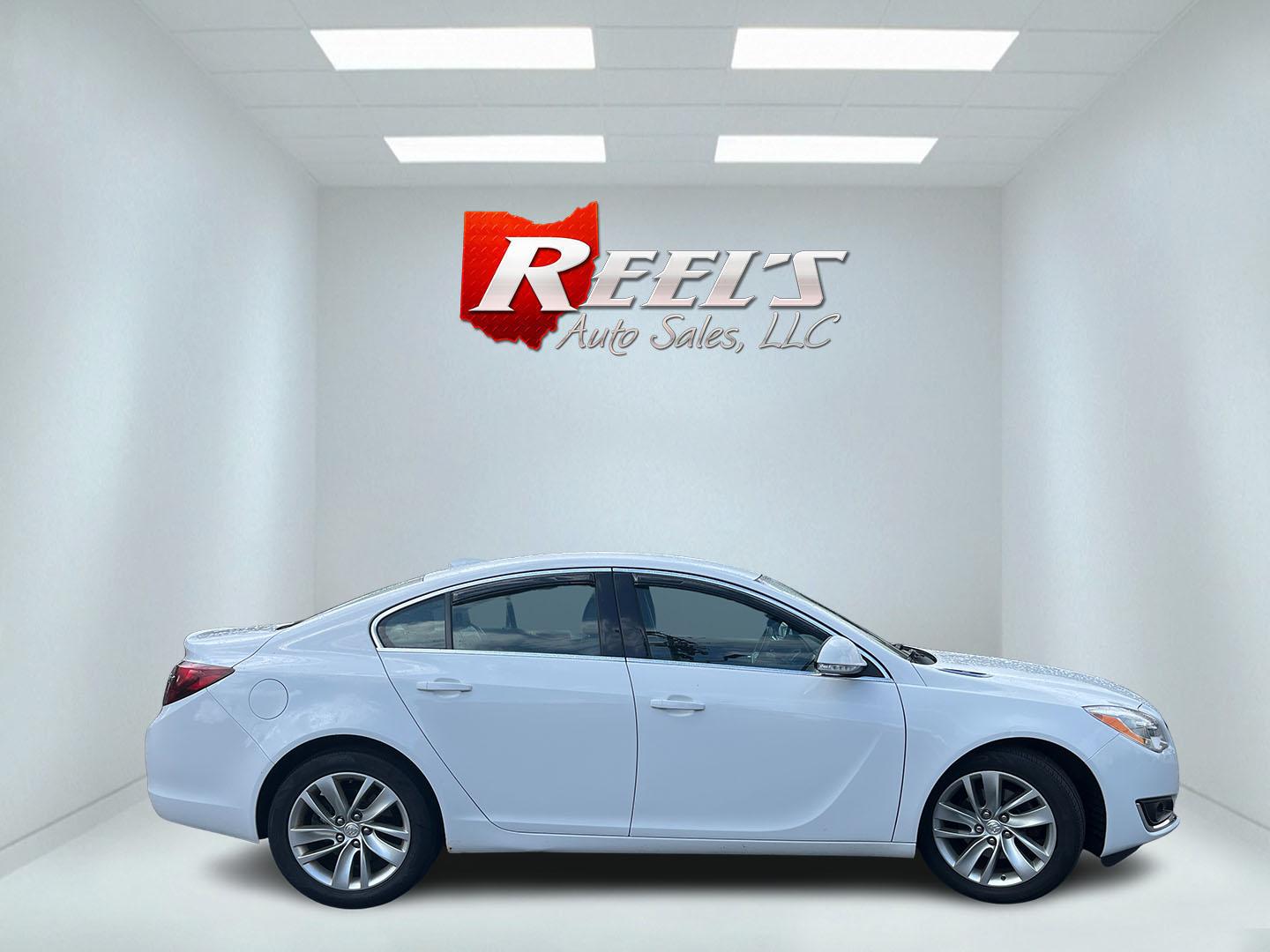 2016 White /Black Buick Regal Turbo FWD (2G4GK5EX1G9) with an 2.0L I4 DOHC 16V TURBO engine, Automatic transmission, located at 547 E. Main St., Orwell, OH, 44076, (440) 437-5893, 41.535435, -80.847855 - 2016 Buick Regal Turbo – Sporty Luxury Sedan with Turbo Power and Premium Comfort! This 2016 Buick Regal Turbo is a refined and fun-to-drive midsize sedan that offers a great blend of performance, luxury, and efficiency. Powered by a responsive 2.0L Turbocharged EcoTec I4 engine paired with a smo - Photo#5