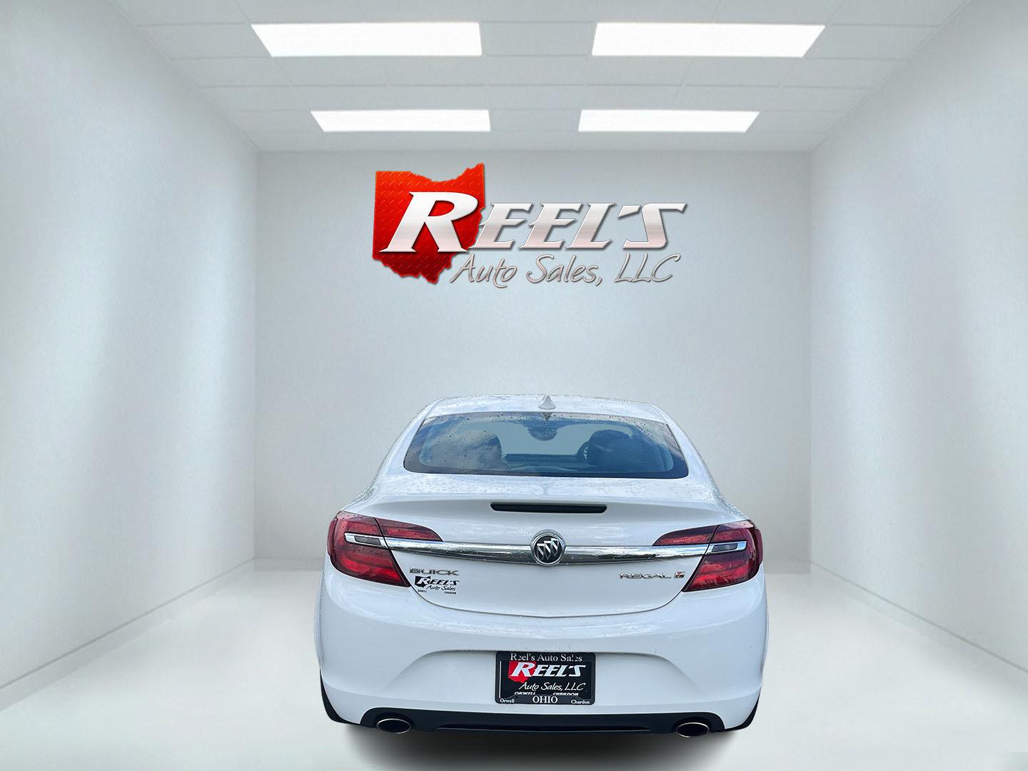 2016 White /Black Buick Regal Turbo FWD (2G4GK5EX1G9) with an 2.0L I4 DOHC 16V TURBO engine, Automatic transmission, located at 547 E. Main St., Orwell, OH, 44076, (440) 437-5893, 41.535435, -80.847855 - 2016 Buick Regal Turbo – Sporty Luxury Sedan with Turbo Power and Premium Comfort! This 2016 Buick Regal Turbo is a refined and fun-to-drive midsize sedan that offers a great blend of performance, luxury, and efficiency. Powered by a responsive 2.0L Turbocharged EcoTec I4 engine paired with a smo - Photo#8