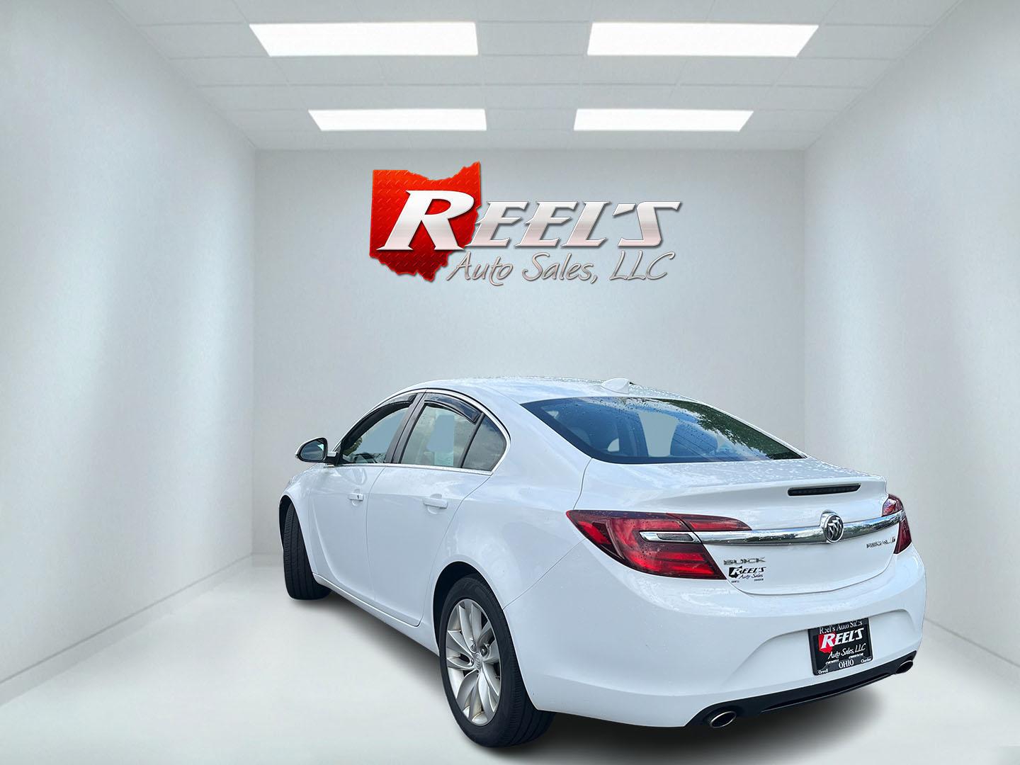 2016 White /Black Buick Regal Turbo FWD (2G4GK5EX1G9) with an 2.0L I4 DOHC 16V TURBO engine, Automatic transmission, located at 547 E. Main St., Orwell, OH, 44076, (440) 437-5893, 41.535435, -80.847855 - 2016 Buick Regal Turbo – Sporty Luxury Sedan with Turbo Power and Premium Comfort! This 2016 Buick Regal Turbo is a refined and fun-to-drive midsize sedan that offers a great blend of performance, luxury, and efficiency. Powered by a responsive 2.0L Turbocharged EcoTec I4 engine paired with a smo - Photo#9