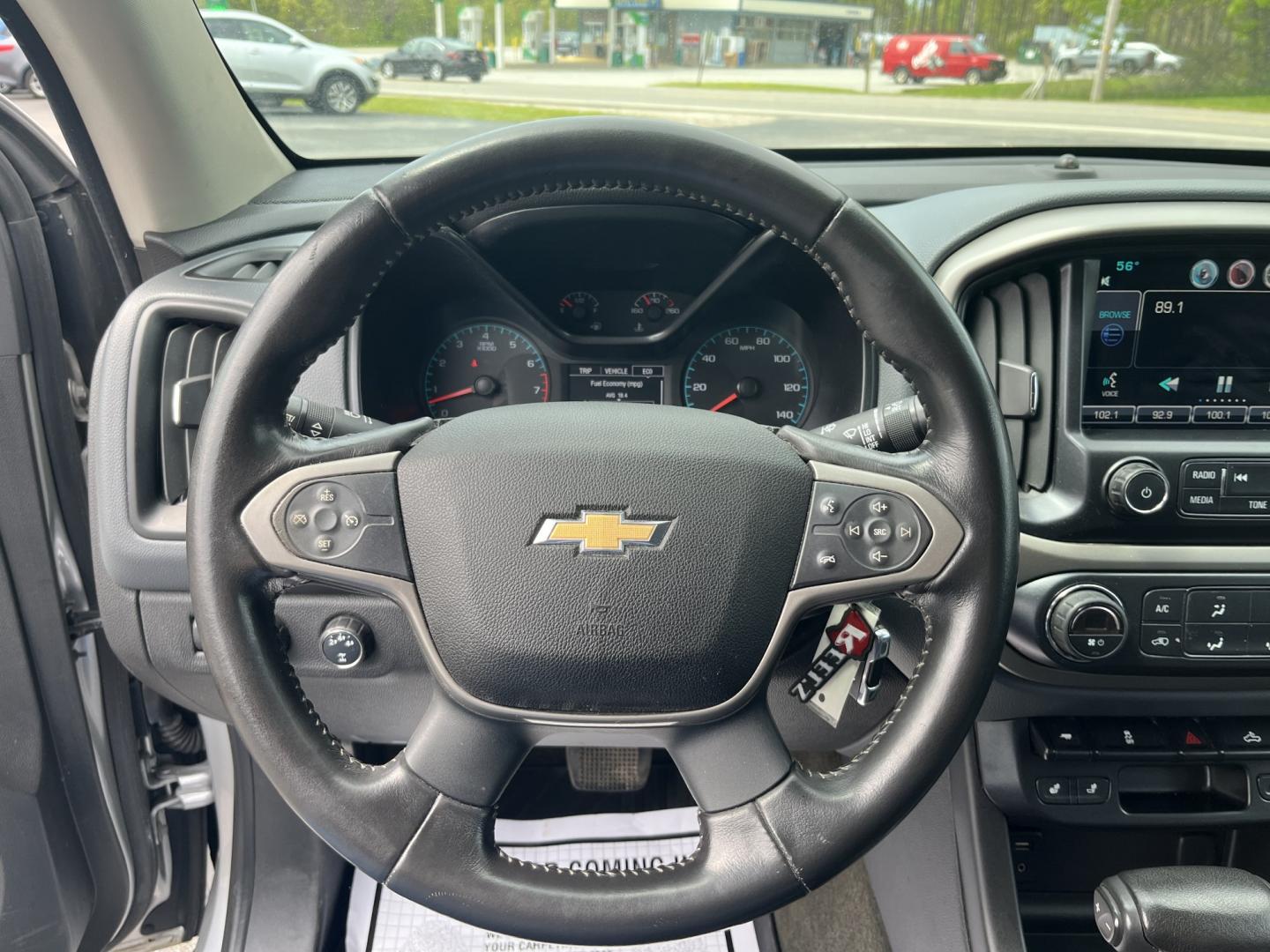 2015 Silver /Black Chevrolet Colorado Z71 Crew Cab 4WD Long Box (1GCGTCE3XF1) with an 3.6L V6 DOHC 24V GAS engine, Automatic transmission, located at 11115 Chardon Rd. , Chardon, OH, 44024, (440) 214-9705, 41.580246, -81.241943 - 2015 Chevrolet Colorado Z71 Crew Cab 4WD – Rugged Off-Road Capability with Fresh Tires and Strong Towing Power! This 2015 Chevrolet Colorado Z71 Crew Cab 4WD is a tough, capable midsize truck that’s ready for work, trails, or weekend adventures. Powered by a strong 3.6L V6 engine paired with a - Photo#17