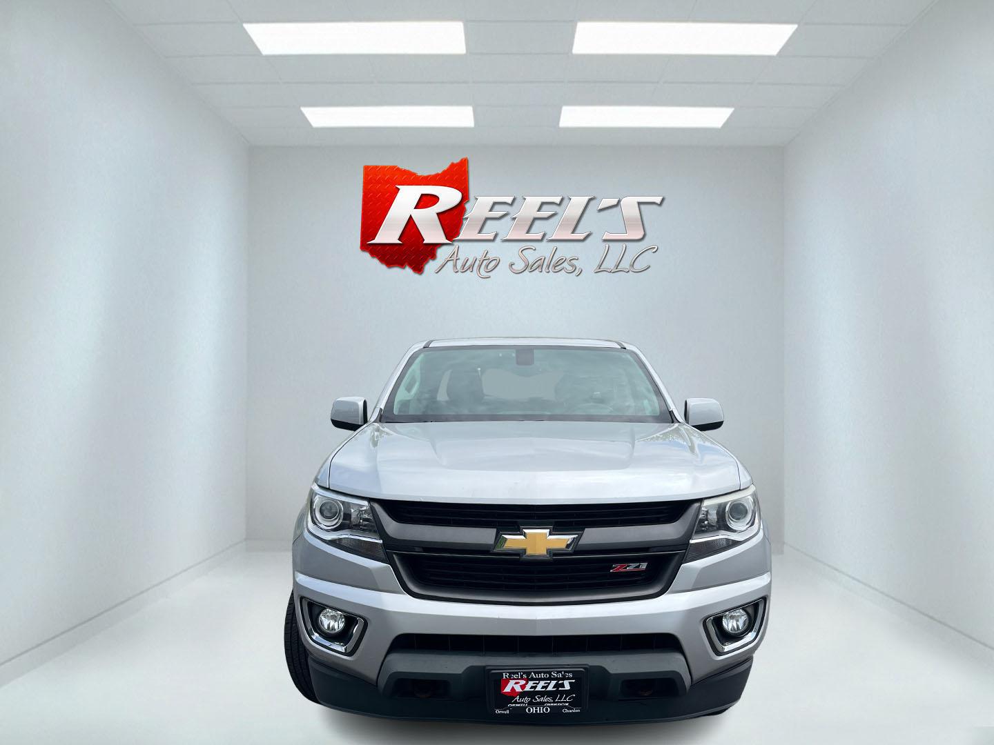2015 Silver /Black Chevrolet Colorado Z71 Crew Cab 4WD Long Box (1GCGTCE3XF1) with an 3.6L V6 DOHC 24V GAS engine, Automatic transmission, located at 11115 Chardon Rd. , Chardon, OH, 44024, (440) 214-9705, 41.580246, -81.241943 - 2015 Chevrolet Colorado Z71 Crew Cab 4WD – Rugged Off-Road Capability with Fresh Tires and Strong Towing Power! This 2015 Chevrolet Colorado Z71 Crew Cab 4WD is a tough, capable midsize truck that’s ready for work, trails, or weekend adventures. Powered by a strong 3.6L V6 engine paired with a - Photo#1