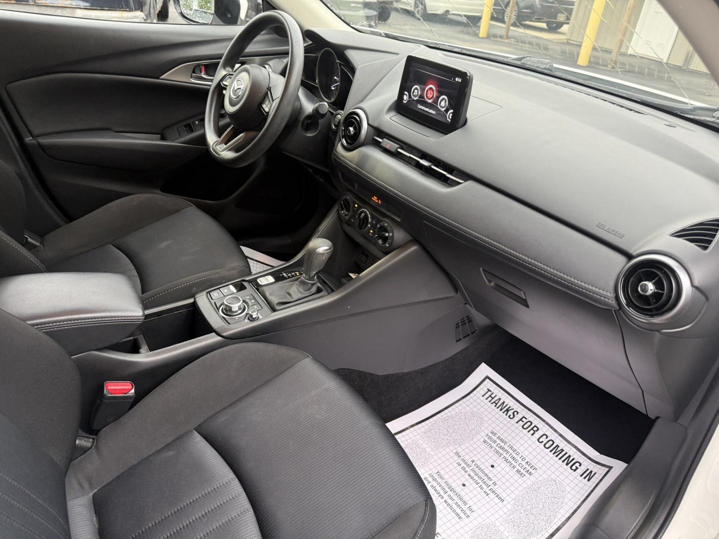 2019 White /Black Mazda CX-3 Sport AWD (JM1DKFB76K0) with an 2.0L I4 DOHC 16V engine, Automatic transmission, located at 547 E. Main St., Orwell, OH, 44076, (440) 437-5893, 41.535435, -80.847855 - 2019 Mazda CX-3 AWD – Sporty, Efficient, and Premium Compact Crossover! This 2019 Mazda CX-3 AWD is a fun-to-drive and fuel-efficient small SUV that’s packed with style and smart features. Powered by Mazda’s responsive 2.0L SkyActiv I4 engine paired with a smooth 6-speed automatic transmissio- Photo#35