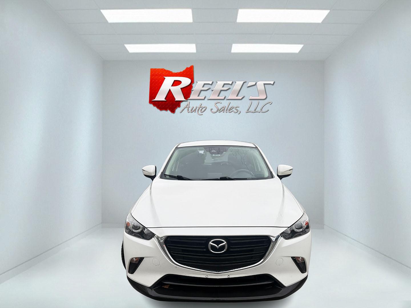 2019 White /Black Mazda CX-3 Sport AWD (JM1DKFB76K0) with an 2.0L I4 DOHC 16V engine, Automatic transmission, located at 547 E. Main St., Orwell, OH, 44076, (440) 437-5893, 41.535435, -80.847855 - 2019 Mazda CX-3 AWD – Sporty, Efficient, and Premium Compact Crossover! This 2019 Mazda CX-3 AWD is a fun-to-drive and fuel-efficient small SUV that’s packed with style and smart features. Powered by Mazda’s responsive 2.0L SkyActiv I4 engine paired with a smooth 6-speed automatic transmissio- Photo#1