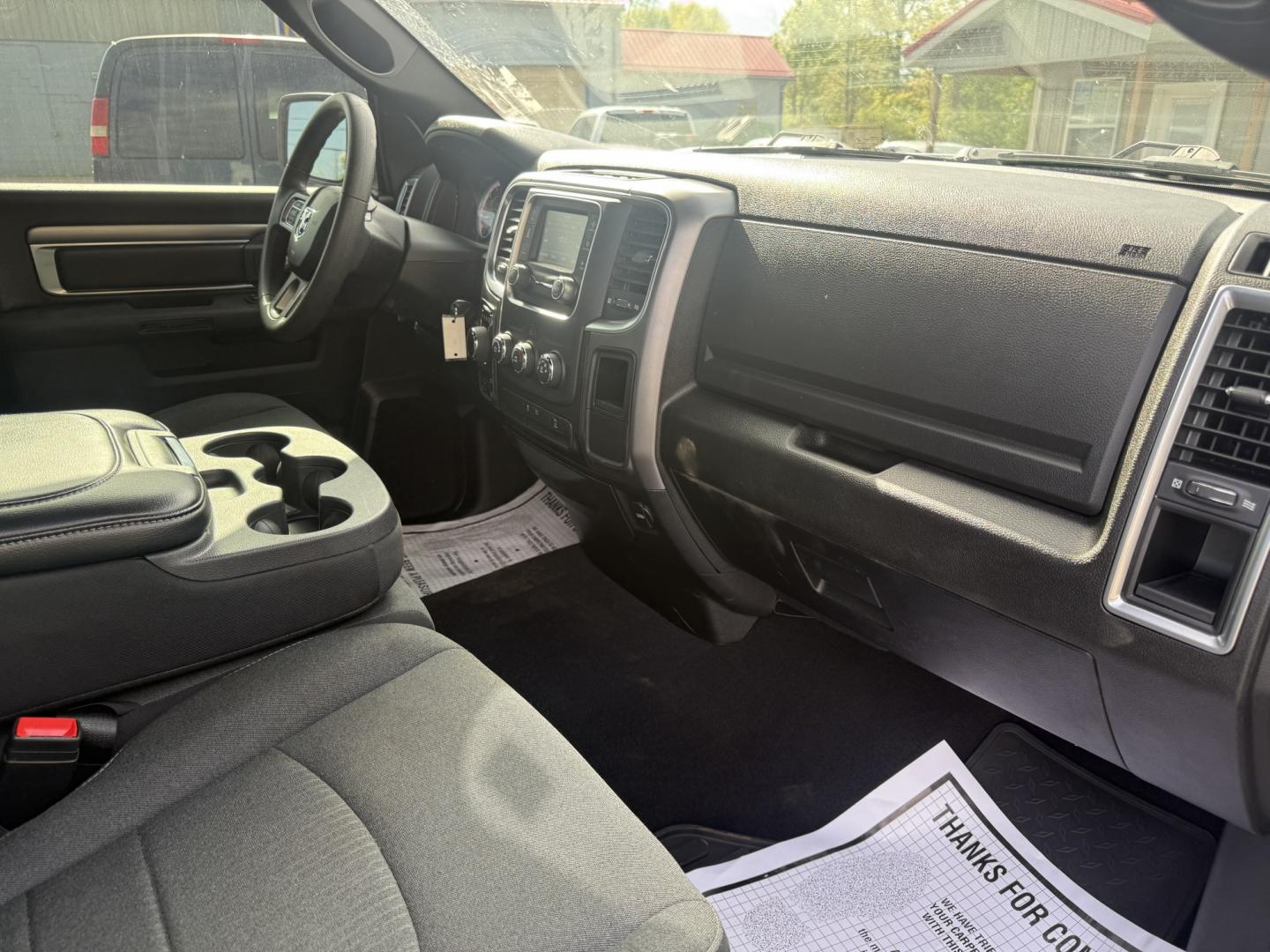 2021 White /Black RAM 1500 Classic Warlock Quad Cab 4WD (1C6RR7GT7MS) with an 5.7L V8 OHV 16V engine, Automatic transmission, located at 547 E. Main St., Orwell, OH, 44076, (440) 437-5893, 41.535435, -80.847855 - 2021 Ram 1500 Classic Warlock Quad Cab 4WD – Factory Lifted HEMI Truck with Fresh Service and Aggressive Styling! This 2021 Ram 1500 Classic Warlock Quad Cab 4WD is a tough, standout truck with factory lift and recent service work. Powered by the legendary 5.7L HEMI V8 engine paired with an 8-spe - Photo#32