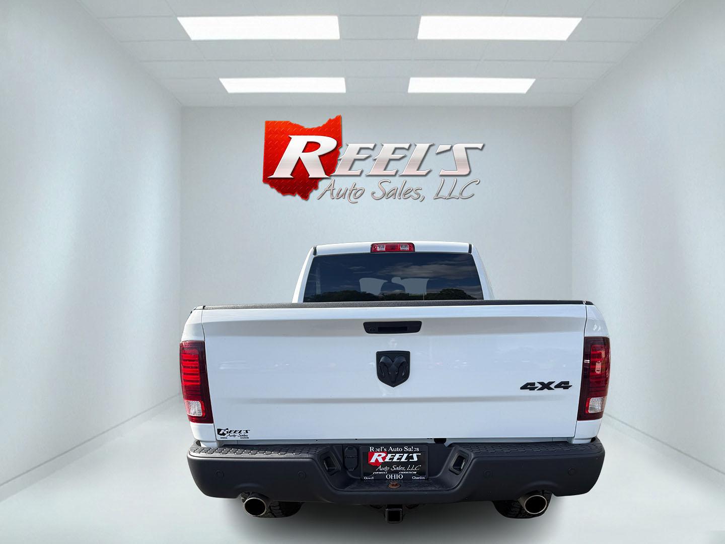 2021 White /Black RAM 1500 Classic Warlock Quad Cab 4WD (1C6RR7GT7MS) with an 5.7L V8 OHV 16V engine, Automatic transmission, located at 547 E. Main St., Orwell, OH, 44076, (440) 437-5893, 41.535435, -80.847855 - 2021 Ram 1500 Classic Warlock Quad Cab 4WD – Factory Lifted HEMI Truck with Fresh Service and Aggressive Styling! This 2021 Ram 1500 Classic Warlock Quad Cab 4WD is a tough, standout truck with factory lift and recent service work. Powered by the legendary 5.7L HEMI V8 engine paired with an 8-spe - Photo#9