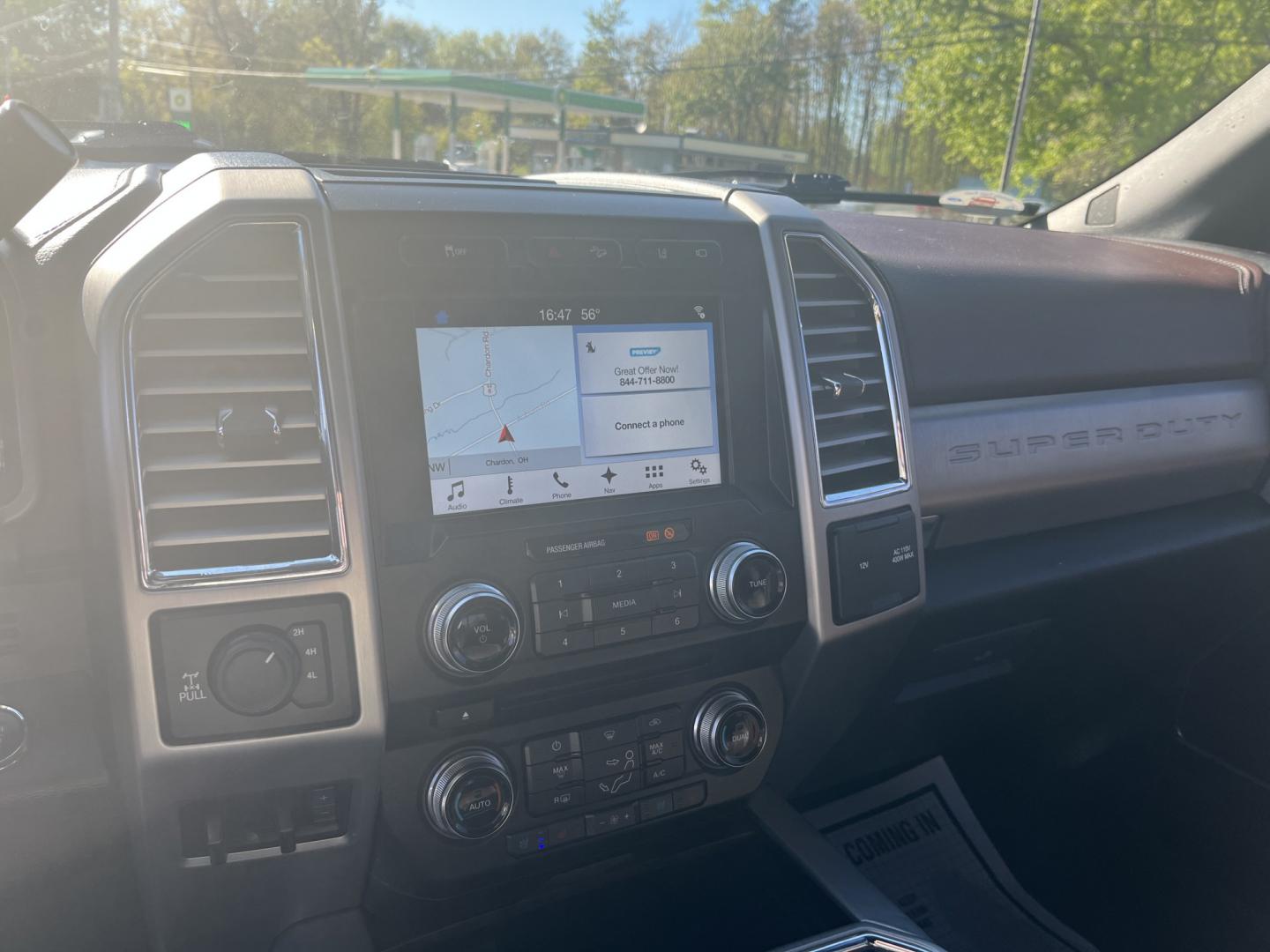 2017 Red /Black Ford F-250 SD Platinum Crew Cab 4WD (1FT7W2B65HE) with an 6.2L V8 OHV 16V engine, Automatic transmission, located at 11115 Chardon Rd. , Chardon, OH, 44024, (440) 214-9705, 41.580246, -81.241943 - 2017 Ford F-250 Super Duty Platinum Crew Cab 4WD – Loaded Luxury Heavy-Duty Truck with Massive Towing Power! This 2017 Ford F-250 Super Duty Platinum Crew Cab 4WD is a top-of-the-line heavy-duty truck that combines western luxury with serious work capability. Powered by the strong 6.2L V8 engine - Photo#22