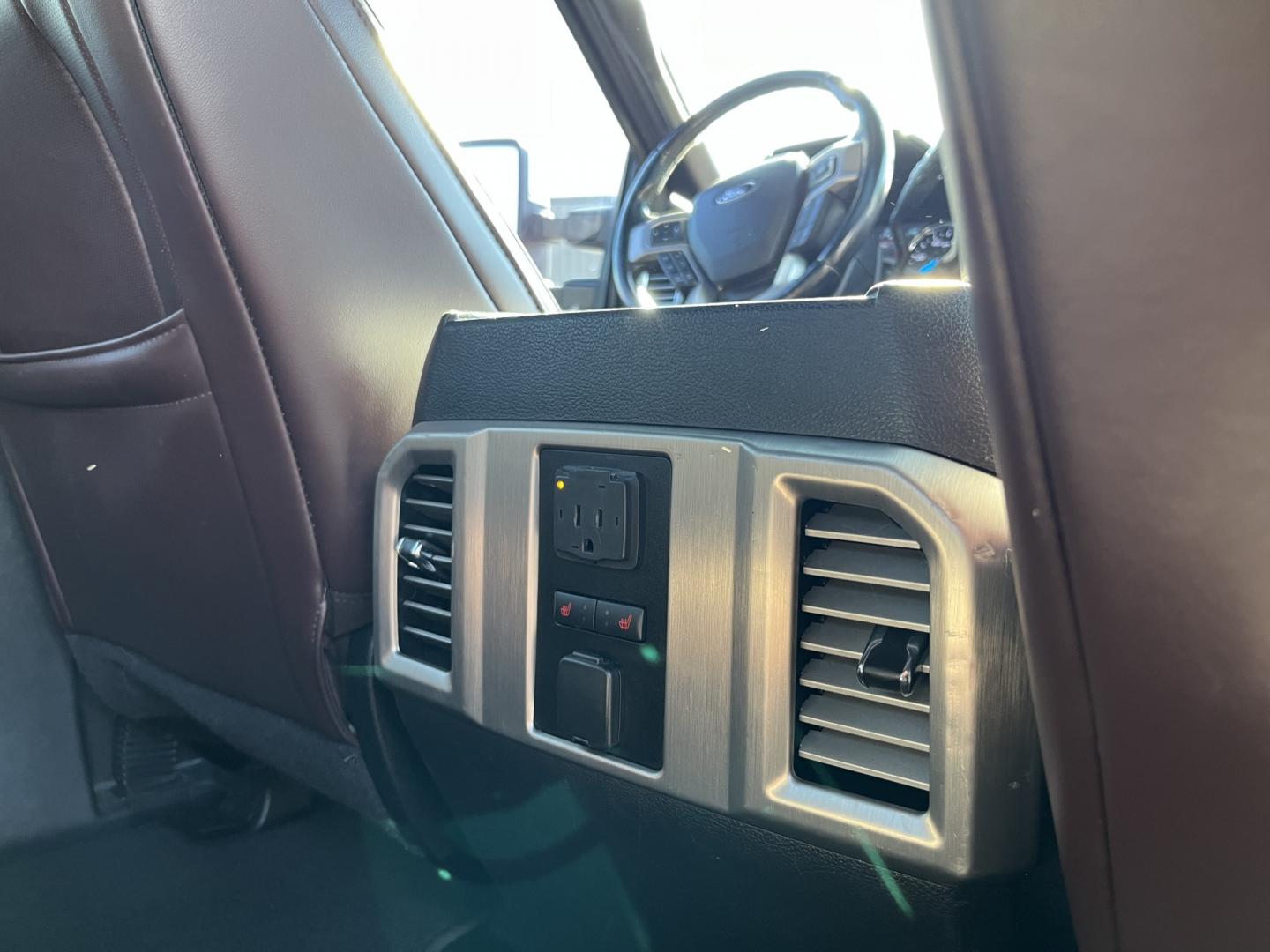 2017 Red /Black Ford F-250 SD Platinum Crew Cab 4WD (1FT7W2B65HE) with an 6.2L V8 OHV 16V engine, Automatic transmission, located at 11115 Chardon Rd. , Chardon, OH, 44024, (440) 214-9705, 41.580246, -81.241943 - 2017 Ford F-250 Super Duty Platinum Crew Cab 4WD – Loaded Luxury Heavy-Duty Truck with Massive Towing Power! This 2017 Ford F-250 Super Duty Platinum Crew Cab 4WD is a top-of-the-line heavy-duty truck that combines western luxury with serious work capability. Powered by the strong 6.2L V8 engine - Photo#35