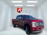 2017 Red /Black Ford F-250 SD Platinum Crew Cab 4WD (1FT7W2B65HE) with an 6.2L V8 OHV 16V engine, Automatic transmission, located at 11115 Chardon Rd. , Chardon, OH, 44024, (440) 214-9705, 41.580246, -81.241943 - 2017 Ford F-250 Super Duty Platinum Crew Cab 4WD – Loaded Luxury Heavy-Duty Truck with Massive Towing Power! This 2017 Ford F-250 Super Duty Platinum Crew Cab 4WD is a top-of-the-line heavy-duty truck that combines western luxury with serious work capability. Powered by the strong 6.2L V8 engine - Photo#2