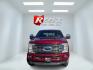 2017 Red /Black Ford F-250 SD Platinum Crew Cab 4WD (1FT7W2B65HE) with an 6.2L V8 OHV 16V engine, Automatic transmission, located at 11115 Chardon Rd. , Chardon, OH, 44024, (440) 214-9705, 41.580246, -81.241943 - 2017 Ford F-250 Super Duty Platinum Crew Cab 4WD – Loaded Luxury Heavy-Duty Truck with Massive Towing Power! This 2017 Ford F-250 Super Duty Platinum Crew Cab 4WD is a top-of-the-line heavy-duty truck that combines western luxury with serious work capability. Powered by the strong 6.2L V8 engine - Photo#1
