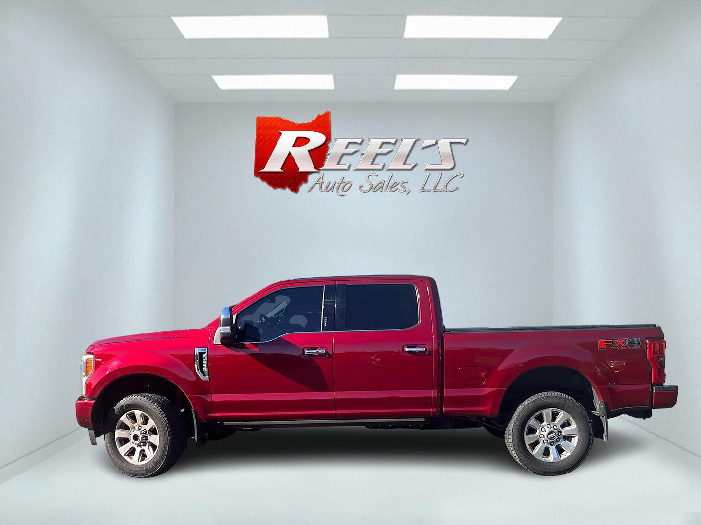 2017 Red /Black Ford F-250 SD Platinum Crew Cab 4WD (1FT7W2B65HE) with an 6.2L V8 OHV 16V engine, Automatic transmission, located at 11115 Chardon Rd. , Chardon, OH, 44024, (440) 214-9705, 41.580246, -81.241943 - 2017 Ford F-250 Super Duty Platinum Crew Cab 4WD – Loaded Luxury Heavy-Duty Truck with Massive Towing Power! This 2017 Ford F-250 Super Duty Platinum Crew Cab 4WD is a top-of-the-line heavy-duty truck that combines western luxury with serious work capability. Powered by the strong 6.2L V8 engine - Photo#11
