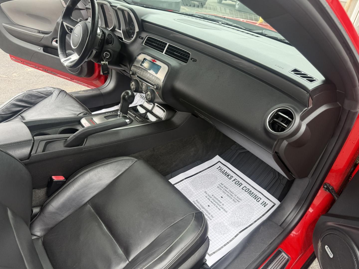 2010 Red /Black Chevrolet Camaro LT2 Coupe (2G1FC1EV5A9) with an 3.6L V6 DOHC 24V engine, Automatic transmission, located at 547 E. Main St., Orwell, OH, 44076, (440) 437-5893, 41.535435, -80.847855 - 010 Chevrolet Camaro LT – Sporty V6 Coupe with RS Package and Premium Upgrades! This 2010 Chevrolet Camaro LT is a sharp, fun-to-drive American muscle coupe that turns heads everywhere it goes! Powered by a smooth 3.6L V6 engine paired with a 6-speed automatic transmission, it offers responsive p - Photo#32