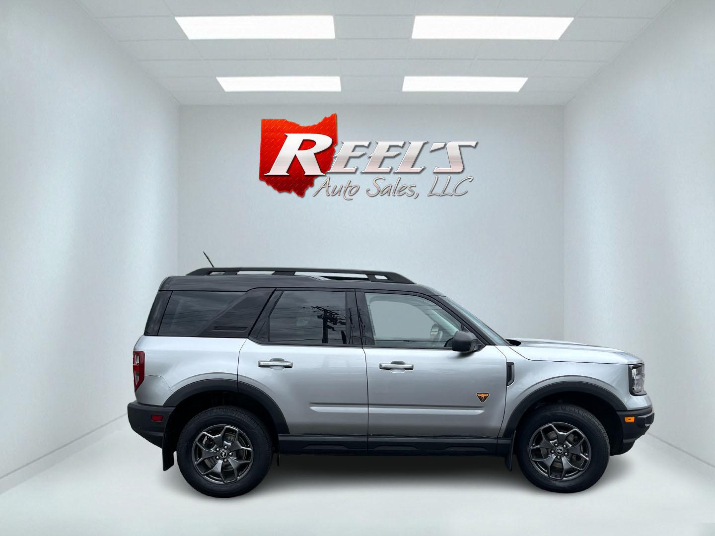 2022 Gray /Black Ford Bronco Sport Badlands (3FMCR9D99NR) with an 2.0L I4 DOHC 16V Turbo engine, Automatic transmission, located at 11115 Chardon Rd. , Chardon, OH, 44024, (440) 214-9705, 41.580246, -81.241943 - 2022 Ford Bronco Sport Badlands 4WD – Serious Off-Road Capability with Premium Comfort! This 2022 Ford Bronco Sport Badlands 4WD is a rugged, adventure-ready compact SUV that’s loaded with capability and modern features. Powered by a strong 2.0L I4 Turbocharged EcoBoost engine paired with a smo - Photo#5