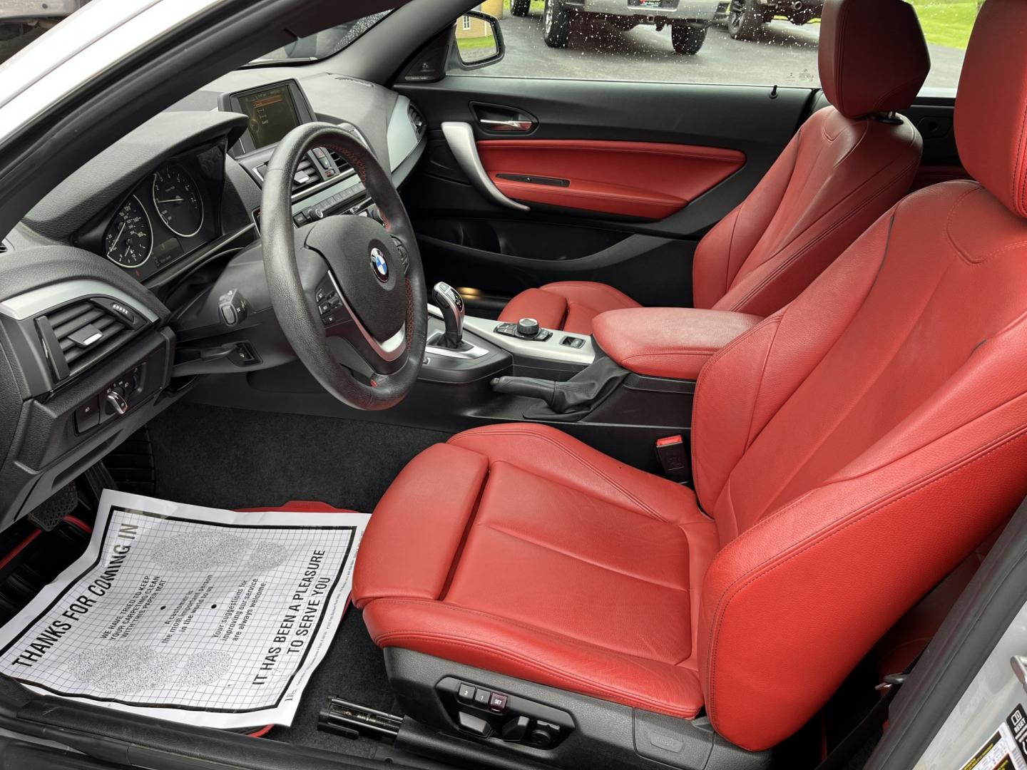 2015 Silver /Red BMW 2-Series 228xi Convertible (WBA1K7C55FV) with an 2.0L I4 DOHC 16V Turbo engine, Automatic transmission, located at 11115 Chardon Rd. , Chardon, OH, 44024, (440) 214-9705, 41.580246, -81.241943 - 2015 BMW 228i xDrive Convertible – Sporty Turbo Drop-Top with Premium Red Leather and xDrive Confidence! This 2015 BMW 228i xDrive Convertible is a fun, stylish, and capable premium convertible that offers the perfect blend of performance and open-air enjoyment. Powered by a responsive 2.0L Turbo - Photo#18