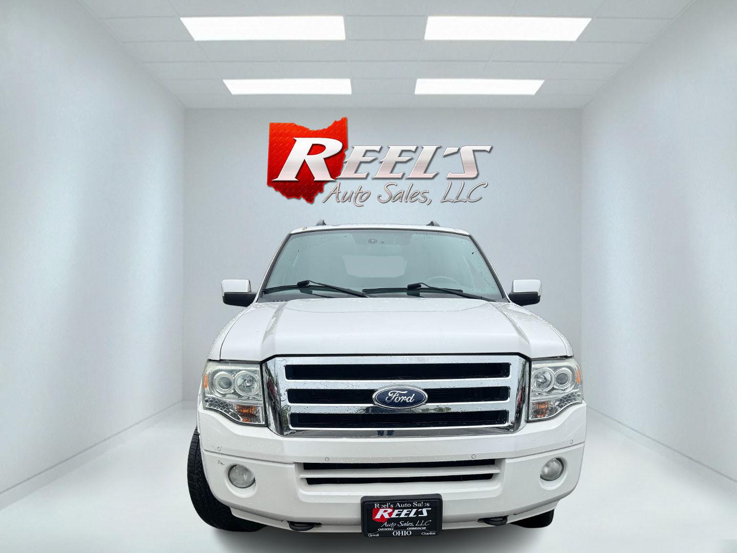 2013 White /Black Ford Expedition Limited 4WD (1FMJU2A55DE) with an 5.4L V8 SOHC 16V FFV engine, Automatic transmission, located at 547 E. Main St., Orwell, OH, 44076, (440) 437-5893, 41.535435, -80.847855 - 2013 Ford Expedition Limited 4WD – Full-Size Luxury SUV with Massive Towing Power and Premium Features! This 2013 Ford Expedition Limited 4WD is a loaded, commanding full-size SUV that offers serious capability and upscale comfort for the whole family. Powered by the strong 5.4L Triton V8 engine- Photo#1