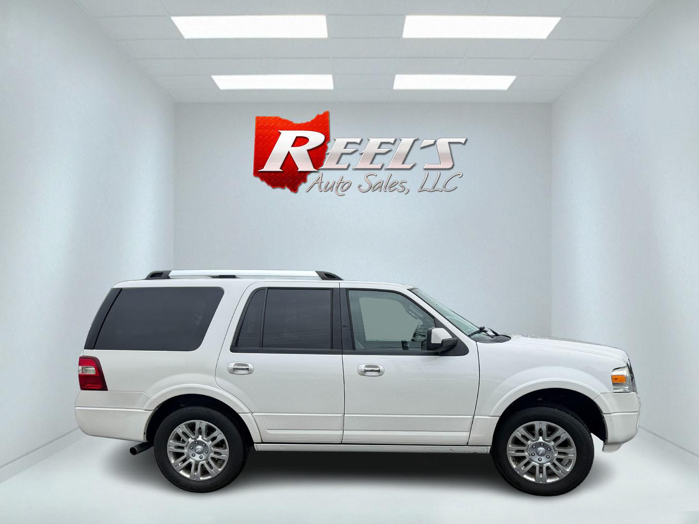 2013 White /Black Ford Expedition Limited 4WD (1FMJU2A55DE) with an 5.4L V8 SOHC 16V FFV engine, Automatic transmission, located at 547 E. Main St., Orwell, OH, 44076, (440) 437-5893, 41.535435, -80.847855 - 2013 Ford Expedition Limited 4WD – Full-Size Luxury SUV with Massive Towing Power and Premium Features! This 2013 Ford Expedition Limited 4WD is a loaded, commanding full-size SUV that offers serious capability and upscale comfort for the whole family. Powered by the strong 5.4L Triton V8 engine- Photo#33