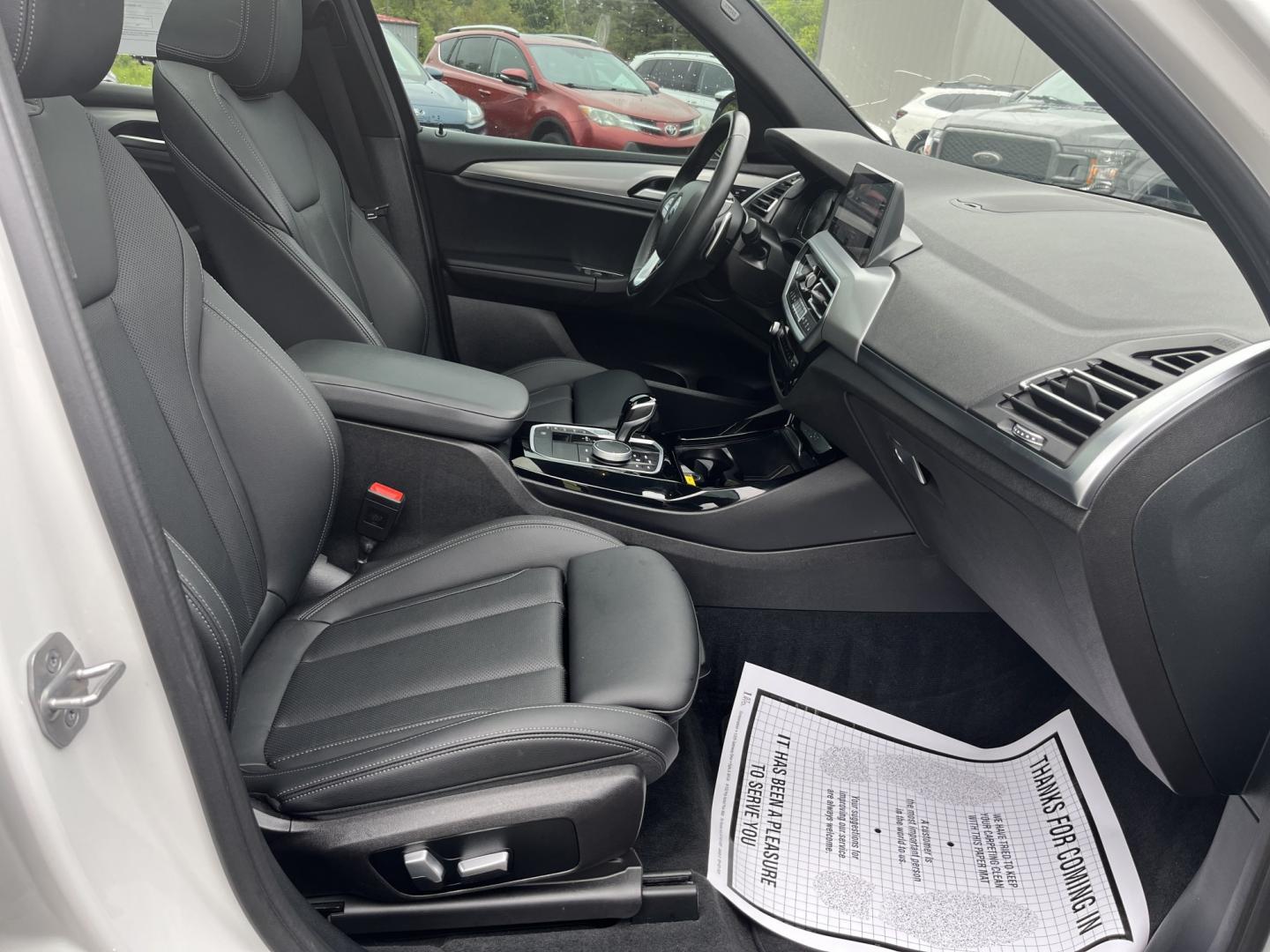 2022 White /Black BMW X3 xDrive30i (5UX53DP02N9) with an 2.0L I4 DOHC 16V Turbo engine, Automatic transmission, located at 11115 Chardon Rd. , Chardon, OH, 44024, (440) 214-9705, 41.580246, -81.241943 - 2022 BMW X3 xDrive30i – Premium Compact Luxury SUV with Turbo Power and Alpine White Style! This 2022 BMW X3 xDrive30i is a refined and sporty luxury crossover that offers the perfect balance of performance, comfort, and versatility. Powered by a responsive 2.0L Turbocharged I4 engine paired with - Photo#38
