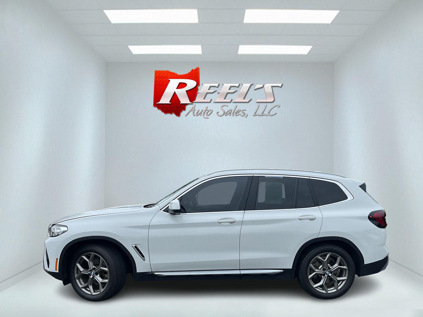 2022 White /Black BMW X3 xDrive30i (5UX53DP02N9) with an 2.0L I4 DOHC 16V Turbo engine, Automatic transmission, located at 11115 Chardon Rd. , Chardon, OH, 44024, (440) 214-9705, 41.580246, -81.241943 - 2022 BMW X3 xDrive30i – Premium Compact Luxury SUV with Turbo Power and Alpine White Style! This 2022 BMW X3 xDrive30i is a refined and sporty luxury crossover that offers the perfect balance of performance, comfort, and versatility. Powered by a responsive 2.0L Turbocharged I4 engine paired with - Photo#11