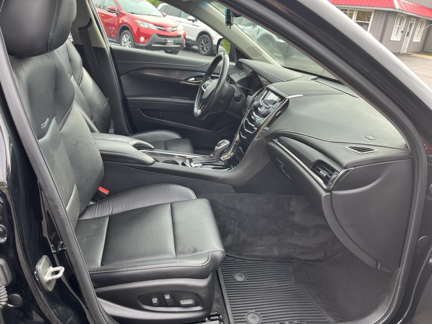 2014 Black /Black Cadillac ATS 2.0L Base AWD (1G6AG5RX5E0) with an 2.0L I4 DOHC 16V TURBO engine, Automatic transmission, located at 11115 Chardon Rd. , Chardon, OH, 44024, (440) 214-9705, 41.580246, -81.241943 - 2014 Cadillac ATS AWD – Sporty Luxury Sedan with Turbo Power and Premium Refinement! This 2014 Cadillac ATS AWD is a sharp, performance-oriented luxury sedan that delivers an engaging drive with upscale comfort. Powered by a responsive 2.0L Turbocharged I4 engine paired with a smooth 6-speed auto - Photo#30
