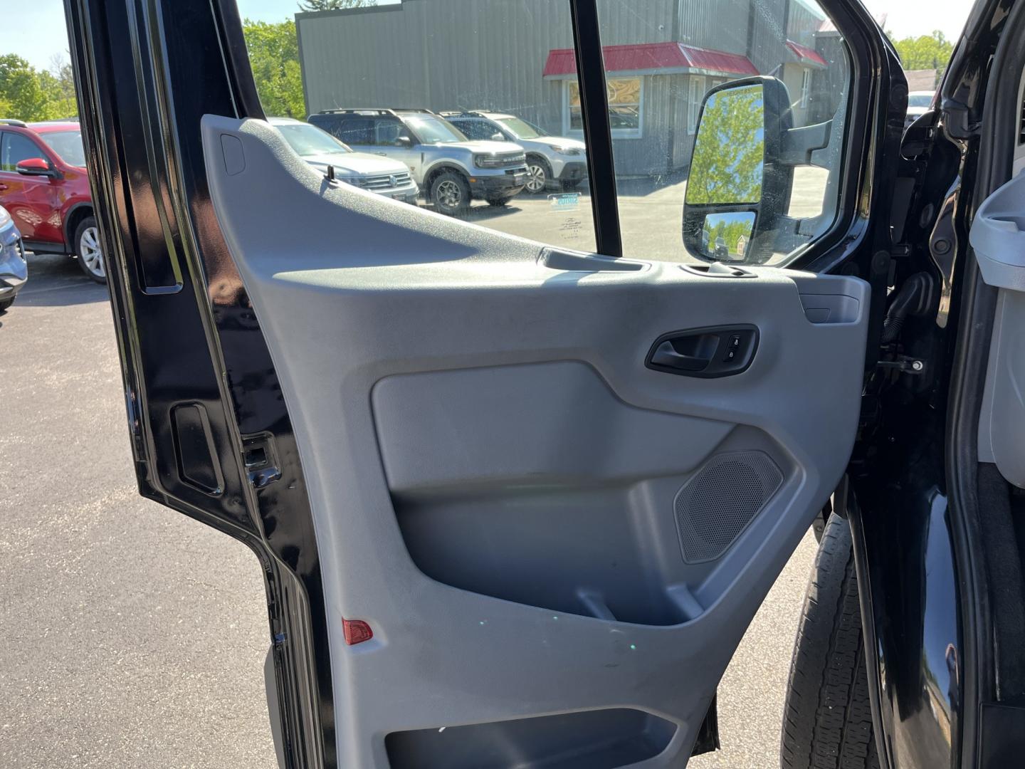 2018 Black /Black Ford Transit 350 Wagon Med. Roof XLT w/Sliding Pass. 148-in. WB (1FBAX2CG5JK) with an 3.5L V6 DOHC 24V TWIN TURBO engine, Automatic transmission, located at 11115 Chardon Rd. , Chardon, OH, 44024, (440) 214-9705, 41.580246, -81.241943 - 2018 Ford Transit 350 Medium Roof Passenger Van – 15-Passenger Capacity with Twin-Turbo Power and Modern Upgrades! This 2018 Ford Transit 350 Medium Roof is a versatile and capable 15-passenger van that’s perfect for large families, church groups, shuttling, or business use. Powered by the stron - Photo#13
