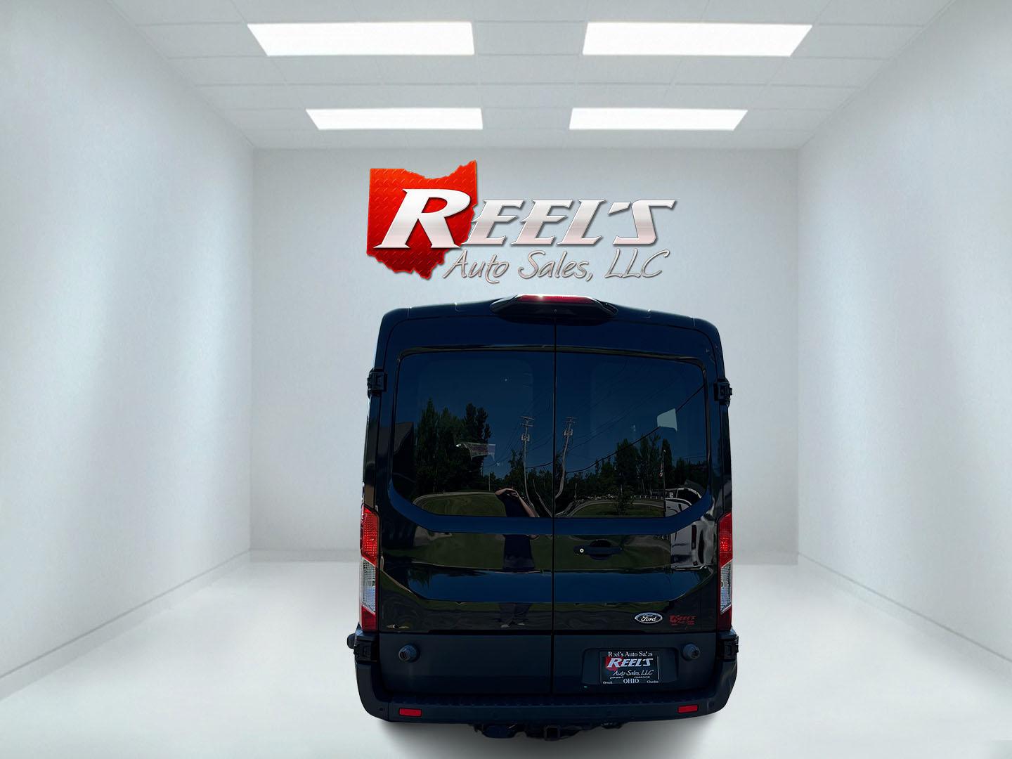 2018 Black /Black Ford Transit 350 Wagon Med. Roof XLT w/Sliding Pass. 148-in. WB (1FBAX2CG5JK) with an 3.5L V6 DOHC 24V TWIN TURBO engine, Automatic transmission, located at 11115 Chardon Rd. , Chardon, OH, 44024, (440) 214-9705, 41.580246, -81.241943 - 2018 Ford Transit 350 Medium Roof Passenger Van – 15-Passenger Capacity with Twin-Turbo Power and Modern Upgrades! This 2018 Ford Transit 350 Medium Roof is a versatile and capable 15-passenger van that’s perfect for large families, church groups, shuttling, or business use. Powered by the stron - Photo#8
