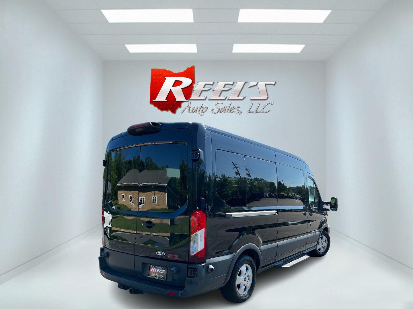 2018 Black /Black Ford Transit 350 Wagon Med. Roof XLT w/Sliding Pass. 148-in. WB (1FBAX2CG5JK) with an 3.5L V6 DOHC 24V TWIN TURBO engine, Automatic transmission, located at 11115 Chardon Rd. , Chardon, OH, 44024, (440) 214-9705, 41.580246, -81.241943 - 2018 Ford Transit 350 Medium Roof Passenger Van – 15-Passenger Capacity with Twin-Turbo Power and Modern Upgrades! This 2018 Ford Transit 350 Medium Roof is a versatile and capable 15-passenger van that’s perfect for large families, church groups, shuttling, or business use. Powered by the stron - Photo#6