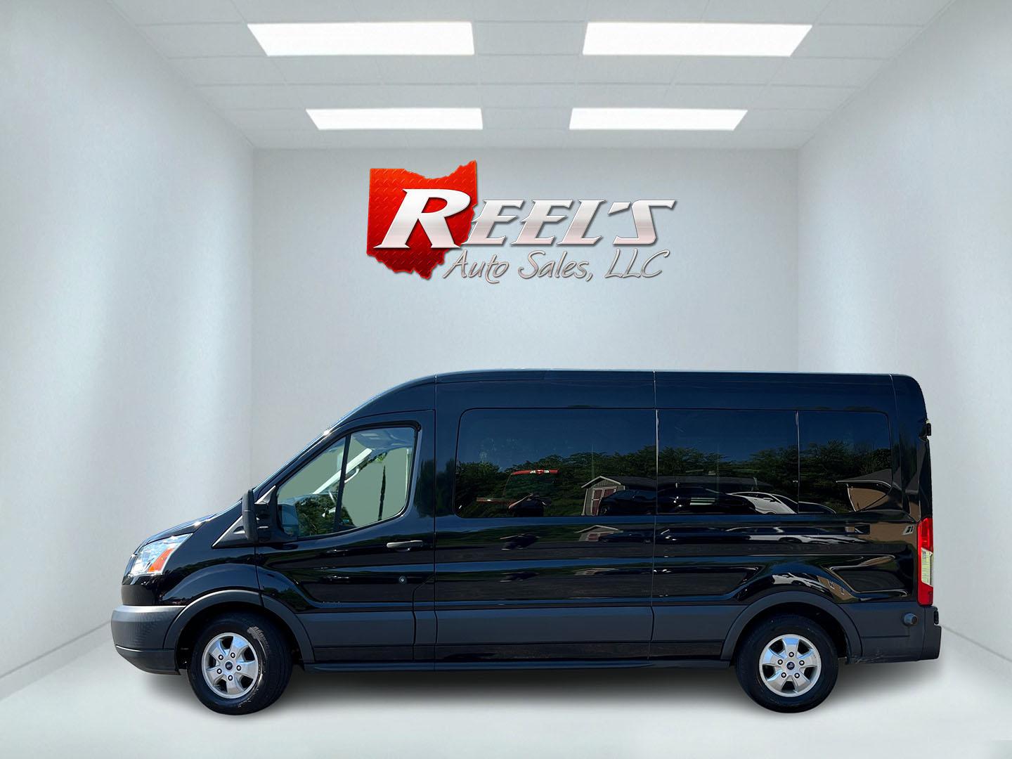 2018 Black /Black Ford Transit 350 Wagon Med. Roof XLT w/Sliding Pass. 148-in. WB (1FBAX2CG5JK) with an 3.5L V6 DOHC 24V TWIN TURBO engine, Automatic transmission, located at 11115 Chardon Rd. , Chardon, OH, 44024, (440) 214-9705, 41.580246, -81.241943 - 2018 Ford Transit 350 Medium Roof Passenger Van – 15-Passenger Capacity with Twin-Turbo Power and Modern Upgrades! This 2018 Ford Transit 350 Medium Roof is a versatile and capable 15-passenger van that’s perfect for large families, church groups, shuttling, or business use. Powered by the stron - Photo#11