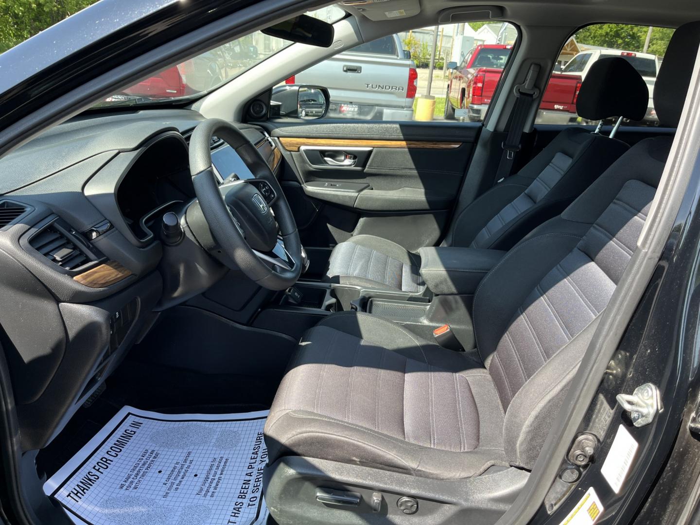2019 Black /Black Honda CR-V EX AWD (7FARW2H57KE) with an 1.5L I4 16V DOHC TURBO engine, Automatic transmission, located at 11115 Chardon Rd. , Chardon, OH, 44024, (440) 214-9705, 41.580246, -81.241943 - Photo#17