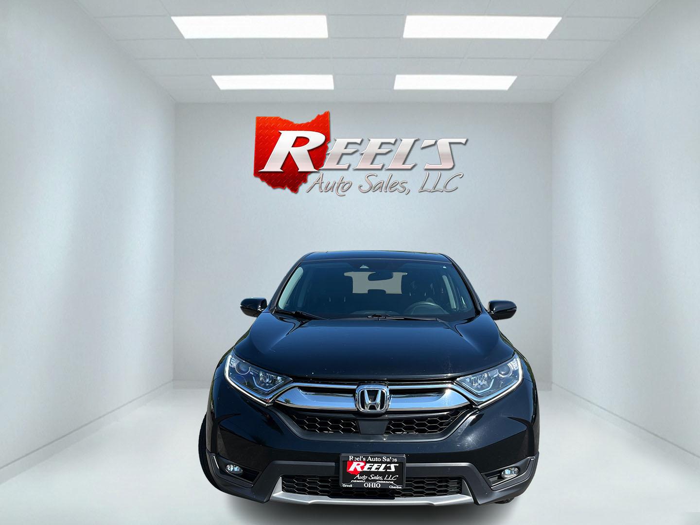 2019 Black /Black Honda CR-V EX AWD (7FARW2H57KE) with an 1.5L I4 16V DOHC TURBO engine, Automatic transmission, located at 11115 Chardon Rd. , Chardon, OH, 44024, (440) 214-9705, 41.580246, -81.241943 - Photo#1