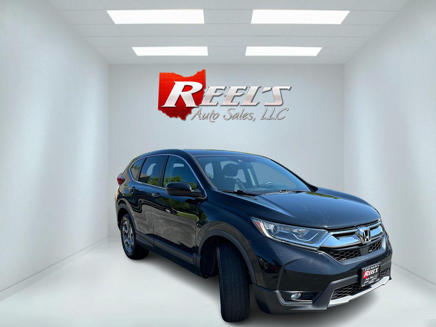 2019 Black /Black Honda CR-V EX AWD (7FARW2H57KE) with an 1.5L I4 16V DOHC TURBO engine, Automatic transmission, located at 11115 Chardon Rd. , Chardon, OH, 44024, (440) 214-9705, 41.580246, -81.241943 - Photo#2