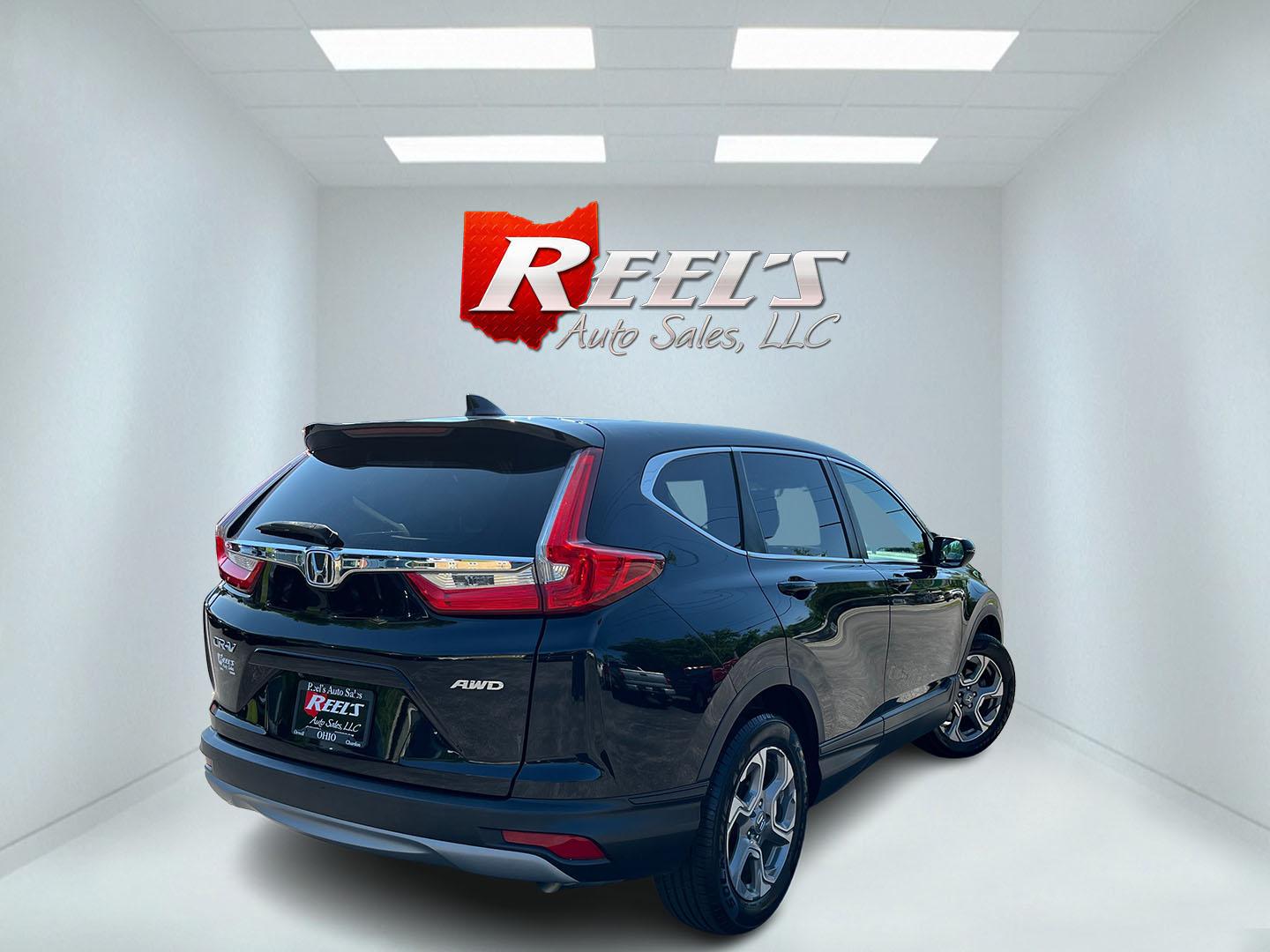 2019 Black /Black Honda CR-V EX AWD (7FARW2H57KE) with an 1.5L I4 16V DOHC TURBO engine, Automatic transmission, located at 11115 Chardon Rd. , Chardon, OH, 44024, (440) 214-9705, 41.580246, -81.241943 - Photo#6