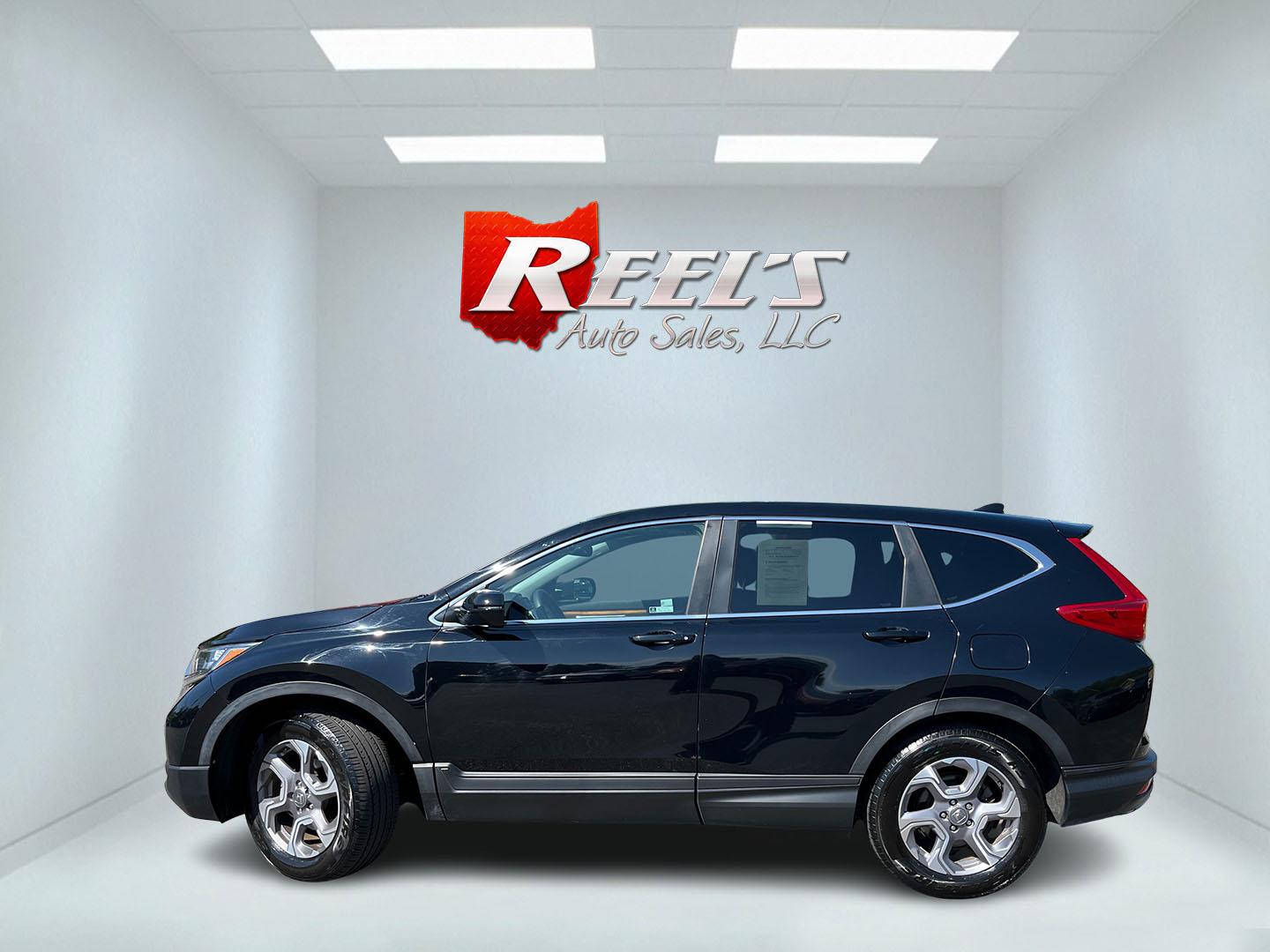 2019 Black /Black Honda CR-V EX AWD (7FARW2H57KE) with an 1.5L I4 16V DOHC TURBO engine, Automatic transmission, located at 11115 Chardon Rd. , Chardon, OH, 44024, (440) 214-9705, 41.580246, -81.241943 - Photo#11