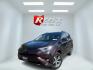 2018 Purple /Black Toyota RAV4 XLE AWD (2T3RFREV6JW) with an 2.5L I4 DOHC 16V engine, Automatic transmission, located at 547 E. Main St., Orwell, OH, 44076, (440) 437-5893, 41.535435, -80.847855 - 2018 Toyota RAV4 XLE AWD – Reliable, Efficient, and Loaded with Safety and Convenience! This clean 2018 Toyota RAV4 XLE AWD is a smart, well-rounded compact SUV that offers excellent reliability, strong value, and everyday practicality. Powered by a smooth 2.5L I4 engine paired with a responsive - Photo#0
