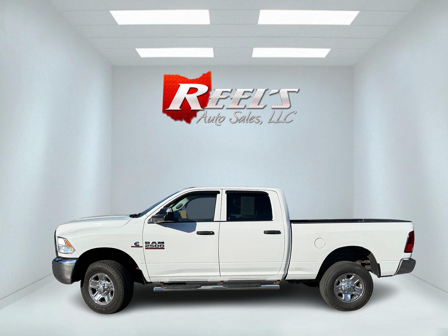 2017 White /Black RAM 2500 Tradesman Crew Cab SWB 4WD (3C6UR5CL3HG) with an 6.7L I6 OHV 24V TURBO DIESEL engine, Automatic transmission, located at 11115 Chardon Rd. , Chardon, OH, 44024, (440) 214-9705, 41.580246, -81.241943 - 2017 Ram 2500 Tradesman Crew Cab 4WD Cummins – Heavy-Duty Diesel Power with Snow Chief Package and Massive Towing Capacity! This 2017 Ram 2500 Tradesman Crew Cab 4WD is a serious work truck built for tough jobs and harsh winters. Powered by the legendary 6.7L Cummins I6 Turbo Diesel engine paired - Photo#30