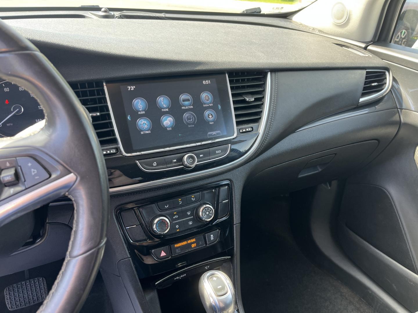 2017 White /Black Buick Encore Preferred FWD (KL4CJASB1HB) with an 1.4L I4 DOHC 16V TURBO engine, Automatic transmission, located at 547 E. Main St., Orwell, OH, 44076, (440) 437-5893, 41.535435, -80.847855 - 2017 Buick Encore Preferred FWD – Efficient Turbo Luxury in Summit White! This sharp 2017 Buick Encore Preferred FWD is a premium compact crossover that offers upscale comfort and excellent fuel efficiency. Powered by a peppy 1.4L Turbocharged EcoTec I4 engine paired with a smooth 6-speed automat - Photo#23