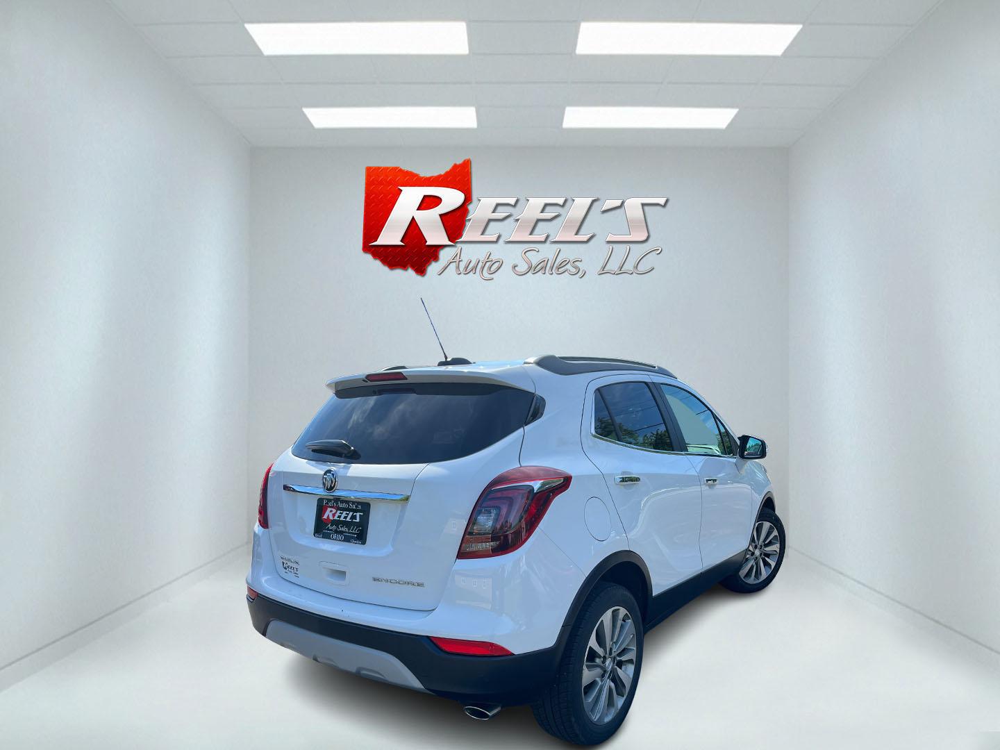 2017 White /Black Buick Encore Preferred FWD (KL4CJASB1HB) with an 1.4L I4 DOHC 16V TURBO engine, Automatic transmission, located at 547 E. Main St., Orwell, OH, 44076, (440) 437-5893, 41.535435, -80.847855 - 2017 Buick Encore Preferred FWD – Efficient Turbo Luxury in Summit White! This sharp 2017 Buick Encore Preferred FWD is a premium compact crossover that offers upscale comfort and excellent fuel efficiency. Powered by a peppy 1.4L Turbocharged EcoTec I4 engine paired with a smooth 6-speed automat - Photo#7