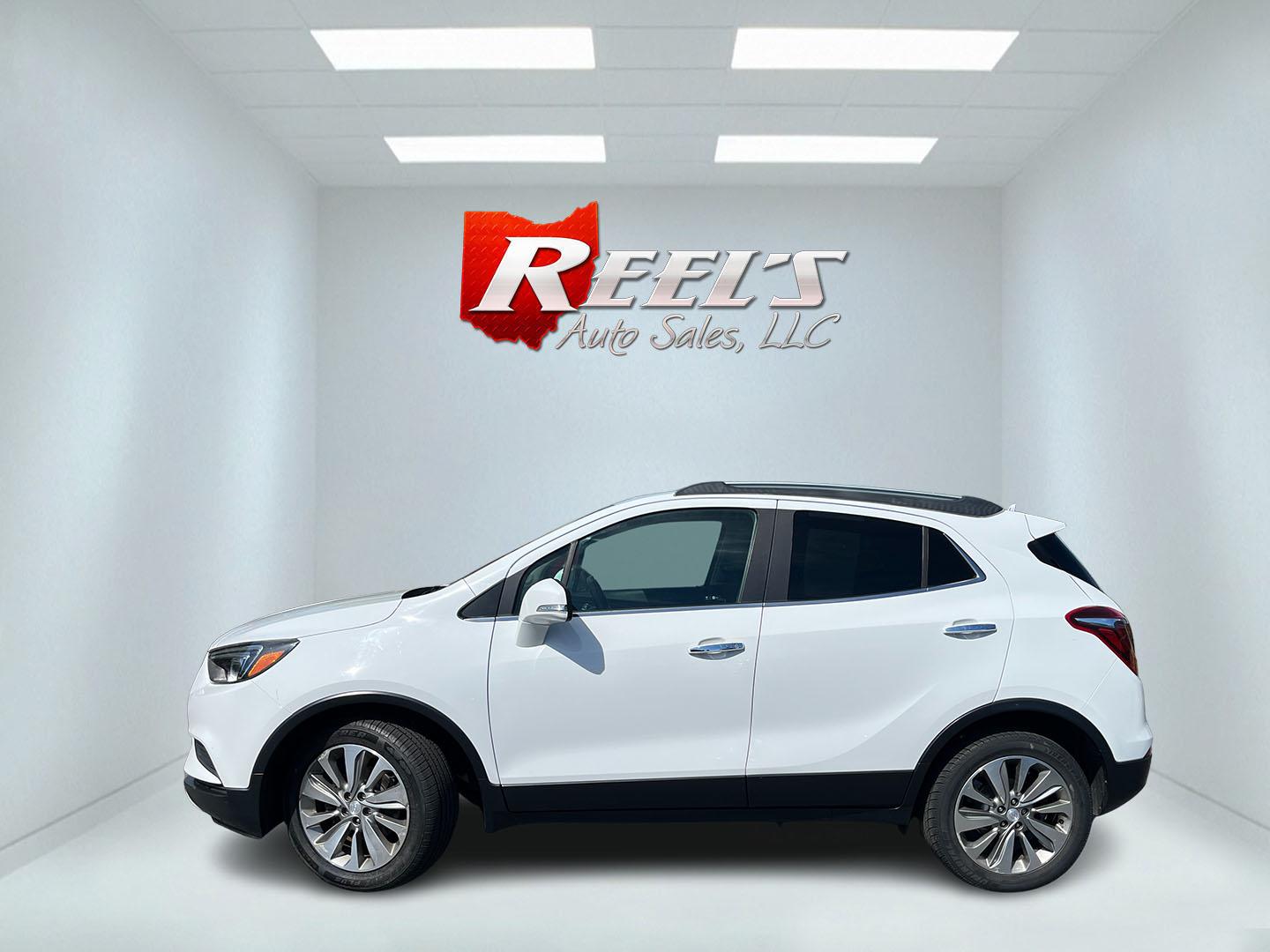 2017 White /Black Buick Encore Preferred FWD (KL4CJASB1HB) with an 1.4L I4 DOHC 16V TURBO engine, Automatic transmission, located at 547 E. Main St., Orwell, OH, 44076, (440) 437-5893, 41.535435, -80.847855 - 2017 Buick Encore Preferred FWD – Efficient Turbo Luxury in Summit White! This sharp 2017 Buick Encore Preferred FWD is a premium compact crossover that offers upscale comfort and excellent fuel efficiency. Powered by a peppy 1.4L Turbocharged EcoTec I4 engine paired with a smooth 6-speed automat - Photo#11