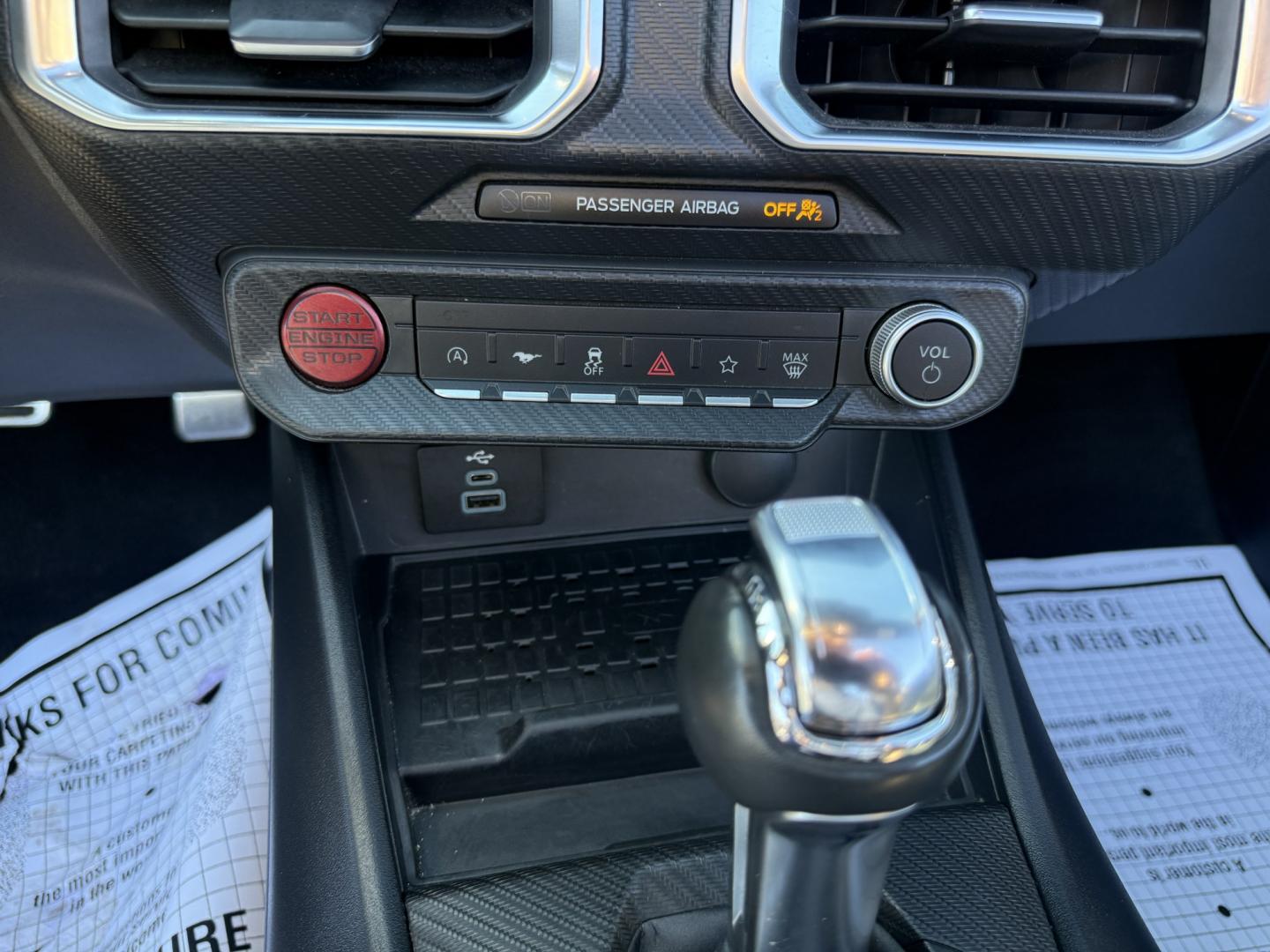 2024 Gray /Black Ford Mustang EcoBoost Premium Convertible (1FAGP8UH6R5) with an 2.3L I4 DOHC 16V Turbo 310 HP engine, Automatic transmission, located at 11115 Chardon Rd. , Chardon, OH, 44024, (440) 214-9705, 41.580246, -81.241943 - 2024 Ford Mustang Convertible Premium – Turbocharged Power, Open-Air Thrills, and Premium Luxury! This 2024 Ford Mustang Convertible Premium delivers the perfect mix of exhilarating performance and refined comfort in a stunning drop-top package. Powered by a responsive 2.3L I4 Turbocharged EcoBoo - Photo#18