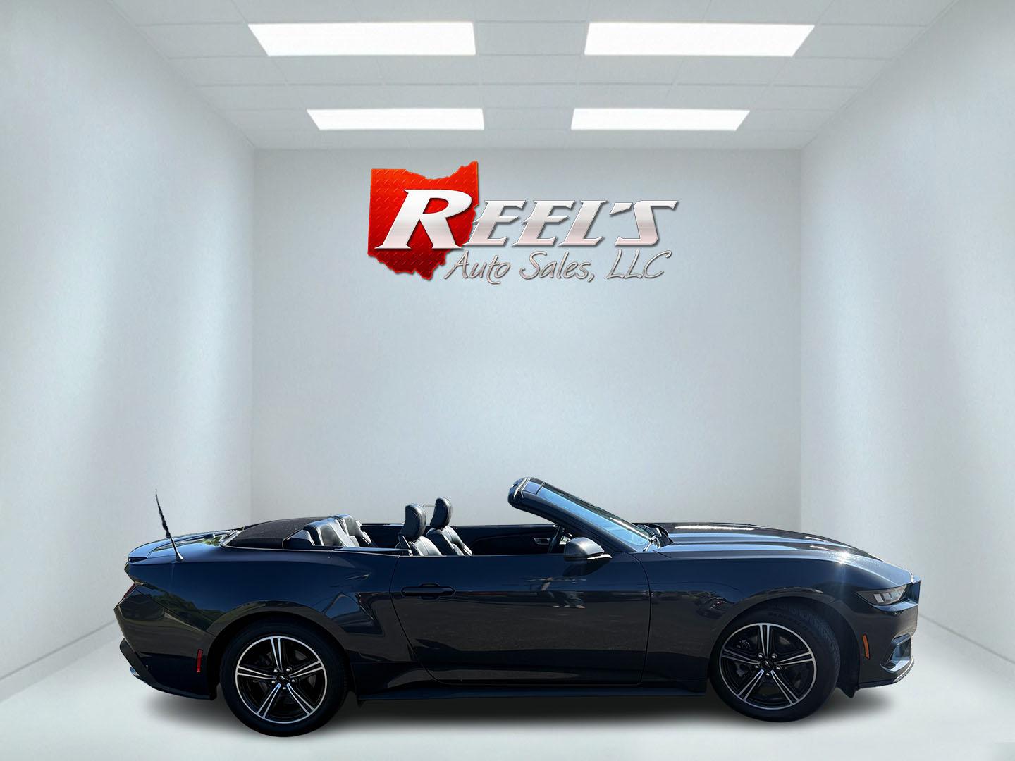 2024 Gray /Black Ford Mustang EcoBoost Premium Convertible (1FAGP8UH6R5) with an 2.3L I4 DOHC 16V Turbo 310 HP engine, Automatic transmission, located at 11115 Chardon Rd. , Chardon, OH, 44024, (440) 214-9705, 41.580246, -81.241943 - 2024 Ford Mustang Convertible Premium – Turbocharged Power, Open-Air Thrills, and Premium Luxury! This 2024 Ford Mustang Convertible Premium delivers the perfect mix of exhilarating performance and refined comfort in a stunning drop-top package. Powered by a responsive 2.3L I4 Turbocharged EcoBoo - Photo#23