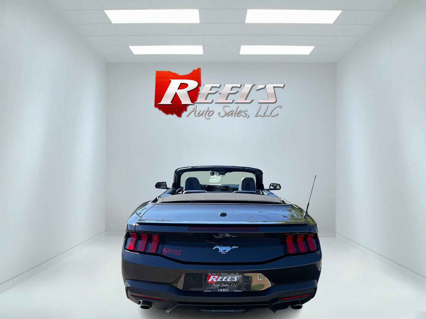 2024 Gray /Black Ford Mustang EcoBoost Premium Convertible (1FAGP8UH6R5) with an 2.3L I4 DOHC 16V Turbo 310 HP engine, Automatic transmission, located at 11115 Chardon Rd. , Chardon, OH, 44024, (440) 214-9705, 41.580246, -81.241943 - 2024 Ford Mustang Convertible Premium – Turbocharged Power, Open-Air Thrills, and Premium Luxury! This 2024 Ford Mustang Convertible Premium delivers the perfect mix of exhilarating performance and refined comfort in a stunning drop-top package. Powered by a responsive 2.3L I4 Turbocharged EcoBoo - Photo#26