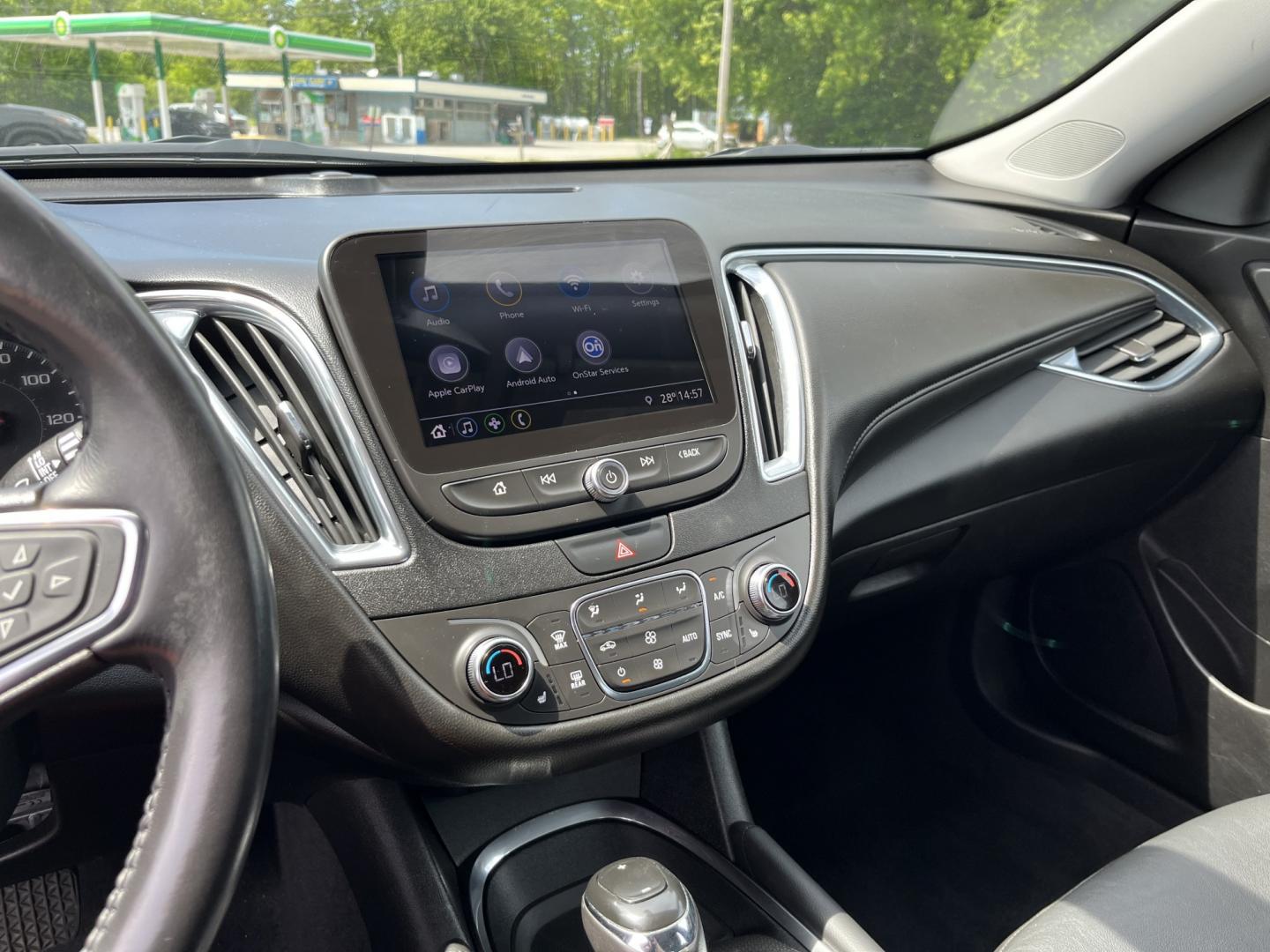 2019 Gray /Black Chevrolet Malibu LT (1G1ZD5ST7KF) with an 1.5L I4 DOHC 16V Turbo engine, Automatic transmission, located at 11115 Chardon Rd. , Chardon, OH, 44024, (440) 214-9705, 41.580246, -81.241943 - 2019 Chevrolet Malibu LT – Efficient Turbo Sedan with Leather, Heated Seats, and Modern Tech! This sharp 2019 Chevrolet Malibu LT is a clean, fuel-efficient sedan that offers a great balance of performance, comfort, and value. Powered by a responsive 1.5L Turbocharged EcoTec engine, it delivers s - Photo#22