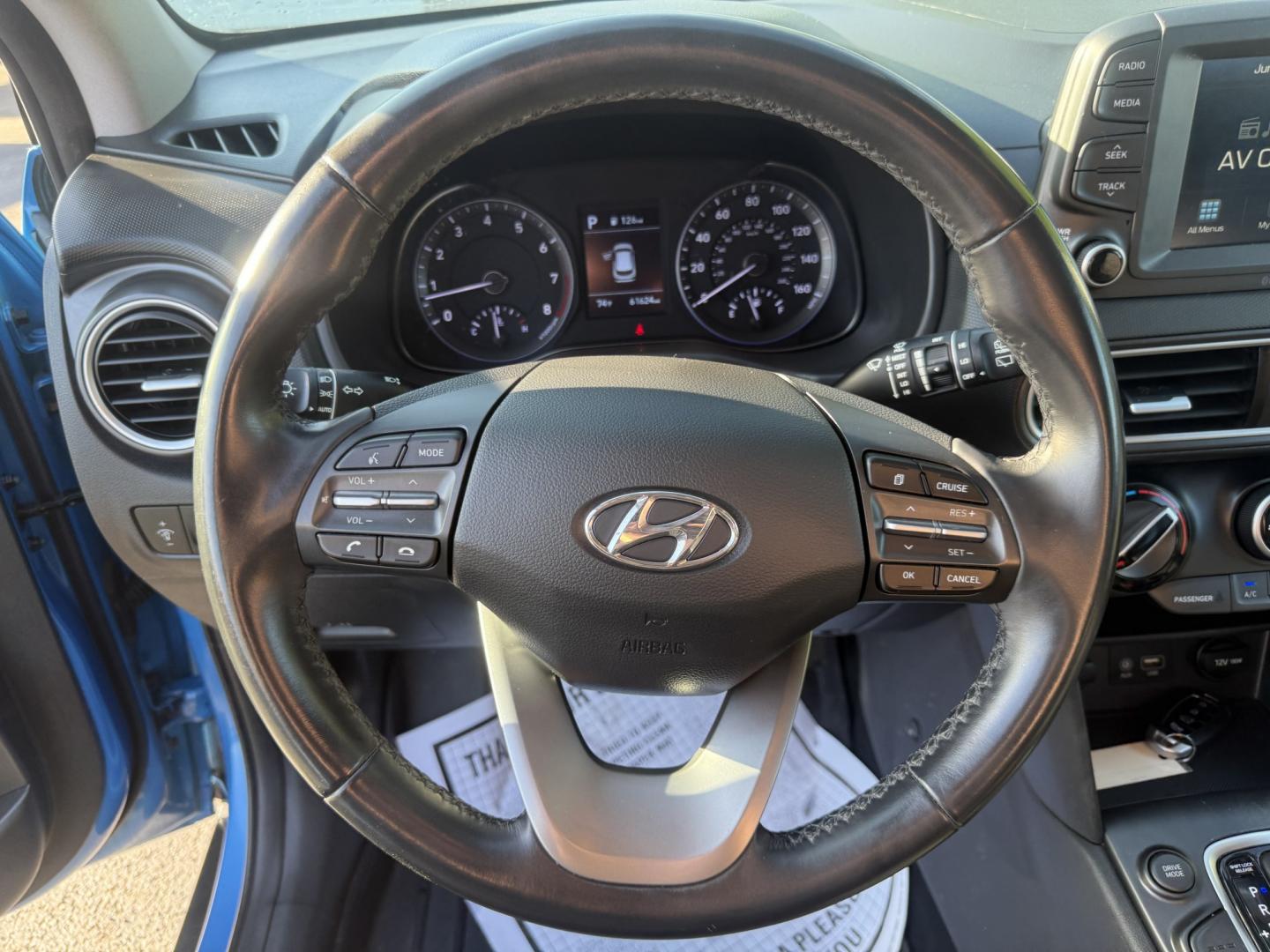 2020 Blue /Black Hyundai Kona SEL AWD (KM8K2CAA7LU) with an 2.0L I4 DOHC 16V engine, Automatic transmission, located at 547 E. Main St., Orwell, OH, 44076, (440) 437-5893, 41.535435, -80.847855 - 2020 Hyundai Kona SEL AWD – Stylish Compact Crossover with Strong Safety Features and All-Weather Capability! This sharp 2020 Hyundai Kona SEL AWD is a fun-to-drive compact crossover that offers great efficiency, modern safety technology, and confident all-weather performance. Powered by a reliab - Photo#10
