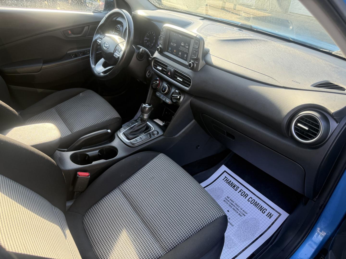 2020 Blue /Black Hyundai Kona SEL AWD (KM8K2CAA7LU) with an 2.0L I4 DOHC 16V engine, Automatic transmission, located at 547 E. Main St., Orwell, OH, 44076, (440) 437-5893, 41.535435, -80.847855 - 2020 Hyundai Kona SEL AWD – Stylish Compact Crossover with Strong Safety Features and All-Weather Capability! This sharp 2020 Hyundai Kona SEL AWD is a fun-to-drive compact crossover that offers great efficiency, modern safety technology, and confident all-weather performance. Powered by a reliab - Photo#37
