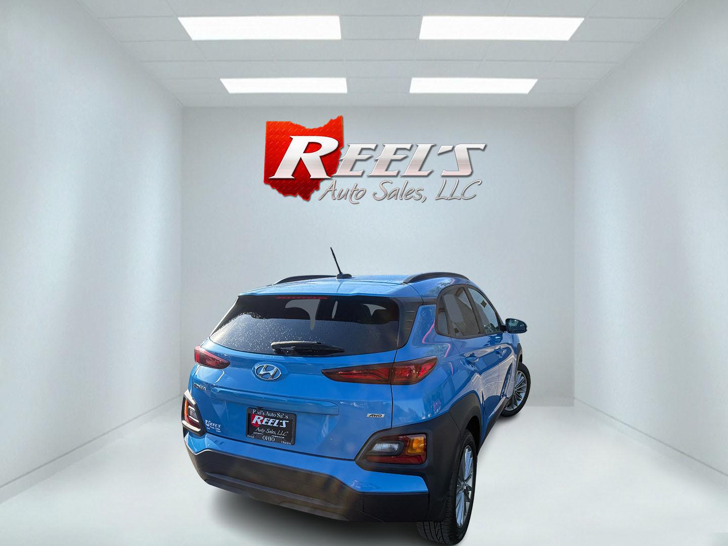 2020 Blue /Black Hyundai Kona SEL AWD (KM8K2CAA7LU) with an 2.0L I4 DOHC 16V engine, Automatic transmission, located at 547 E. Main St., Orwell, OH, 44076, (440) 437-5893, 41.535435, -80.847855 - 2020 Hyundai Kona SEL AWD – Stylish Compact Crossover with Strong Safety Features and All-Weather Capability! This sharp 2020 Hyundai Kona SEL AWD is a fun-to-drive compact crossover that offers great efficiency, modern safety technology, and confident all-weather performance. Powered by a reliab - Photo#24