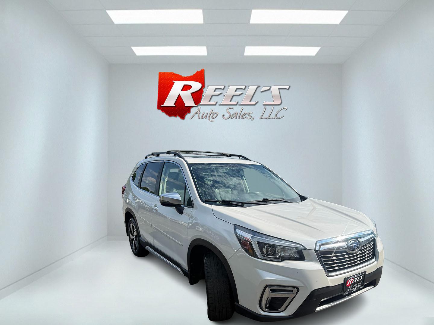 2020 White /Black Subaru Forester Touring (JF2SKAXCXLH) with an 2.5L H4 DOHC 16V engine, Automatic transmission, located at 547 E. Main St., Orwell, OH, 44076, (440) 437-5893, 41.535435, -80.847855 - 2020 Subaru Forester Touring AWD – Premium Compact SUV with Leather, Harman Kardon Sound, and Outstanding Capability! This 2020 Subaru Forester Touring AWD is a top-trim model that delivers luxury comfort, advanced safety, and legendary all-weather performance. Powered by Subaru’s reliable 2.5L- Photo#2