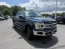 2018 Blue /Gray Ford F-150 XLT SuperCrew 5.5-ft. 4WD (1FTEW1E53JF) with an 5.0L V8 OHV 32V engine, Automatic transmission, located at 547 E. Main St., Orwell, OH, 44076, (440) 437-5893, 41.535435, -80.847855 - 2018 Ford F-150 XLT Crew Cab – Coyote V8 Power with Strong Towing and Extended-Range Fuel Tank! This clean 2018 Ford F-150 XLT Crew Cab is a capable and practical full-size truck that’s ready for work or weekend adventures. Powered by Ford’s legendary 5.0L Coyote V8 engine with flex fuel capa - Photo#2